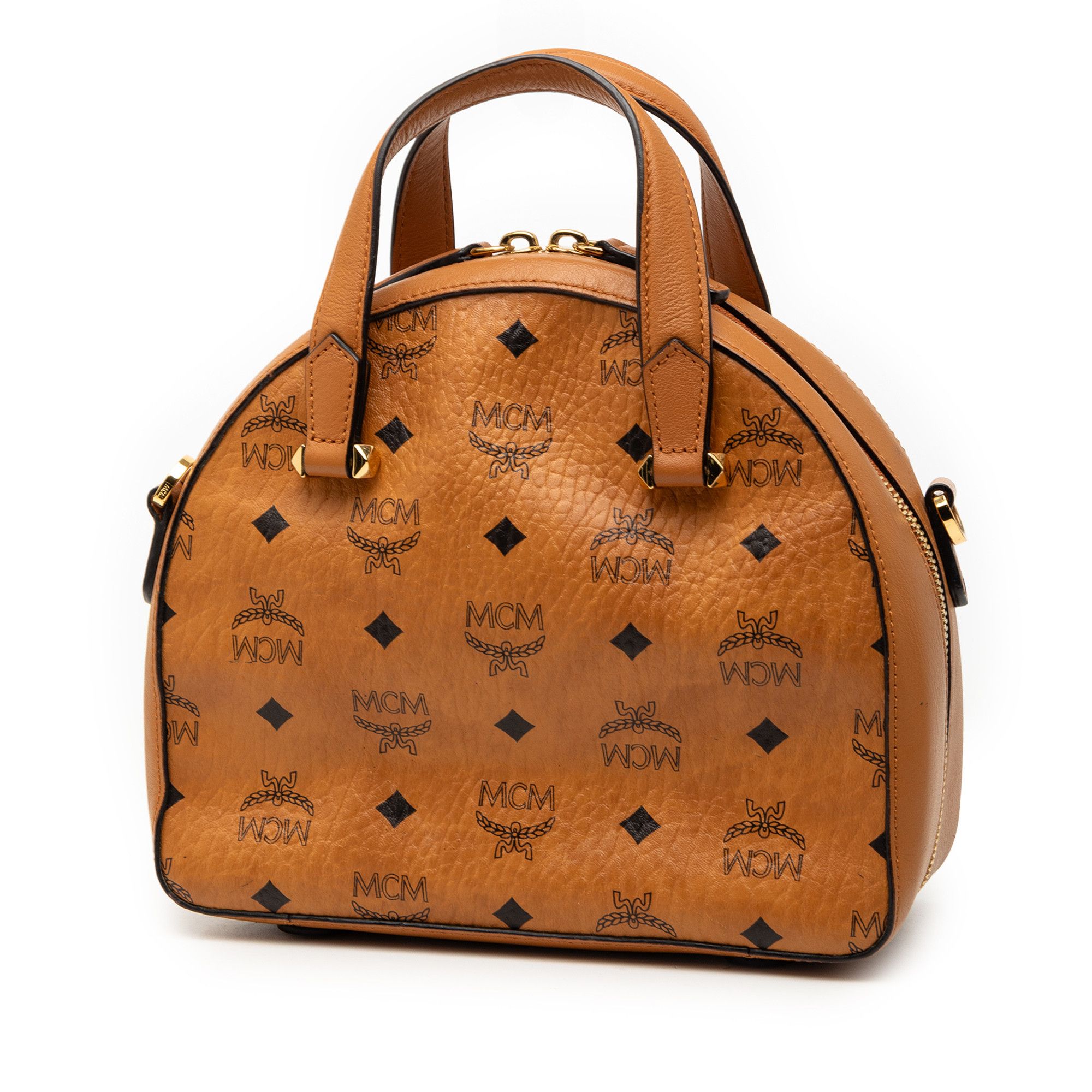 MCM MCM Visetos Coated Canvas Essential Disco Satchel Size ONE SIZE - 2 Thumbnail