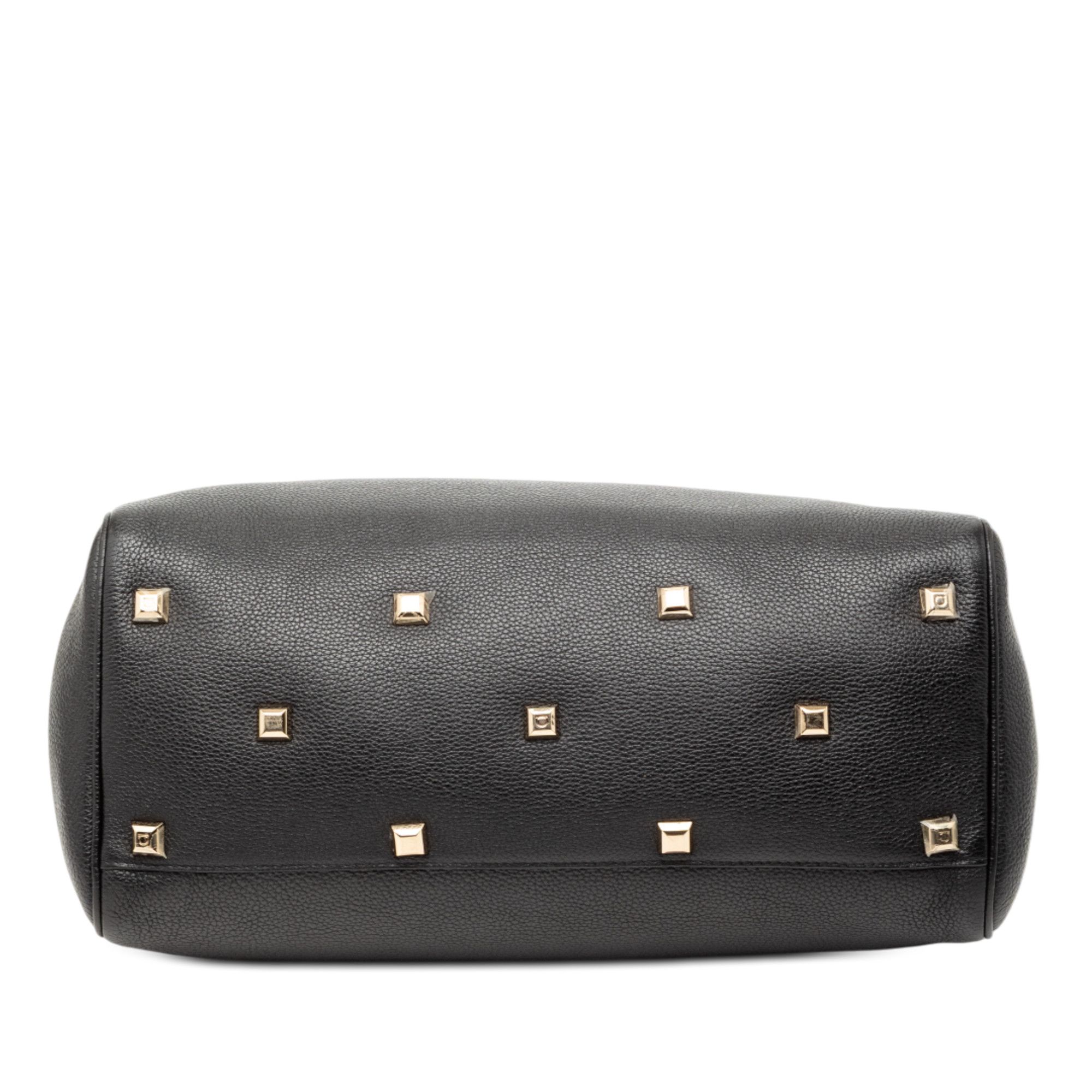 Salvatore Ferragamo Salvatore Ferragamo Leather Studio Satchel Size ONE SIZE - 3 Thumbnail