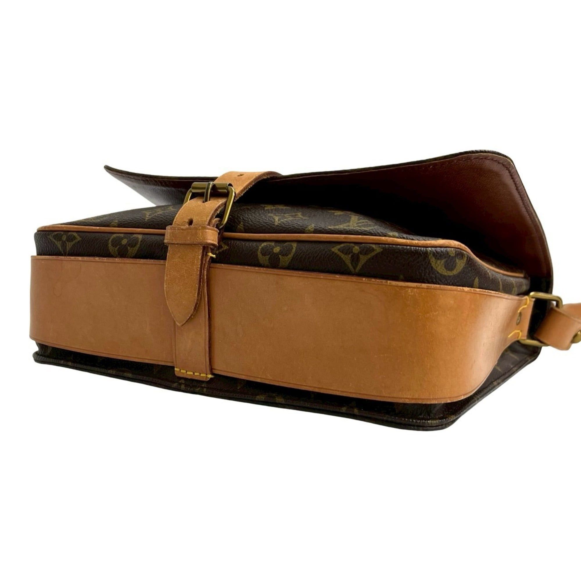 Louis Vuitton LOUIS VUITTON Culteciel Monogram Leather Mini Shoulder Bag/Pochette Brown 162-1 Size ONE SIZE - 8 Thumbnail