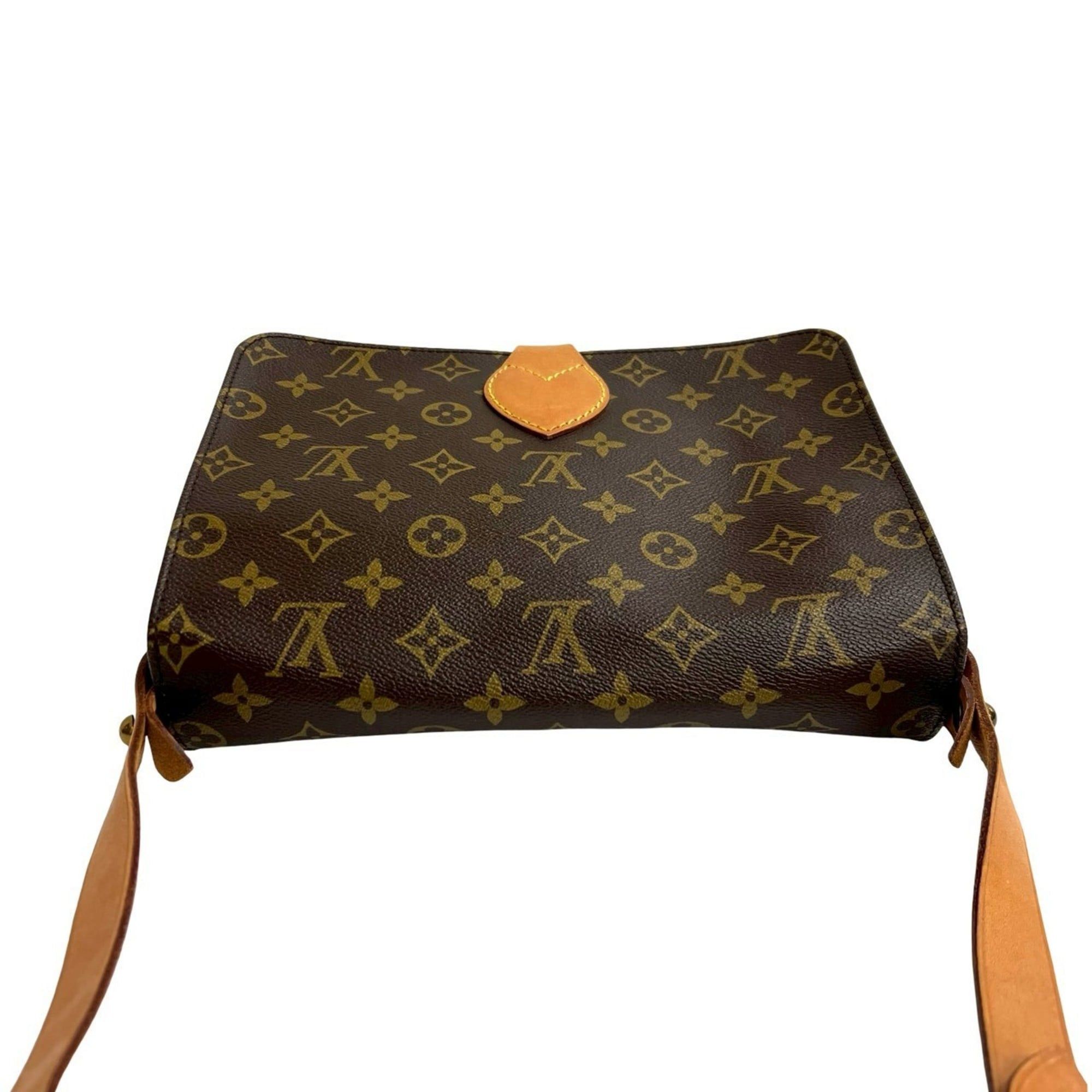 Louis Vuitton LOUIS VUITTON Culteciel Monogram Leather Mini Shoulder Bag/Pochette Brown 162-1 Size ONE SIZE - 4 Thumbnail