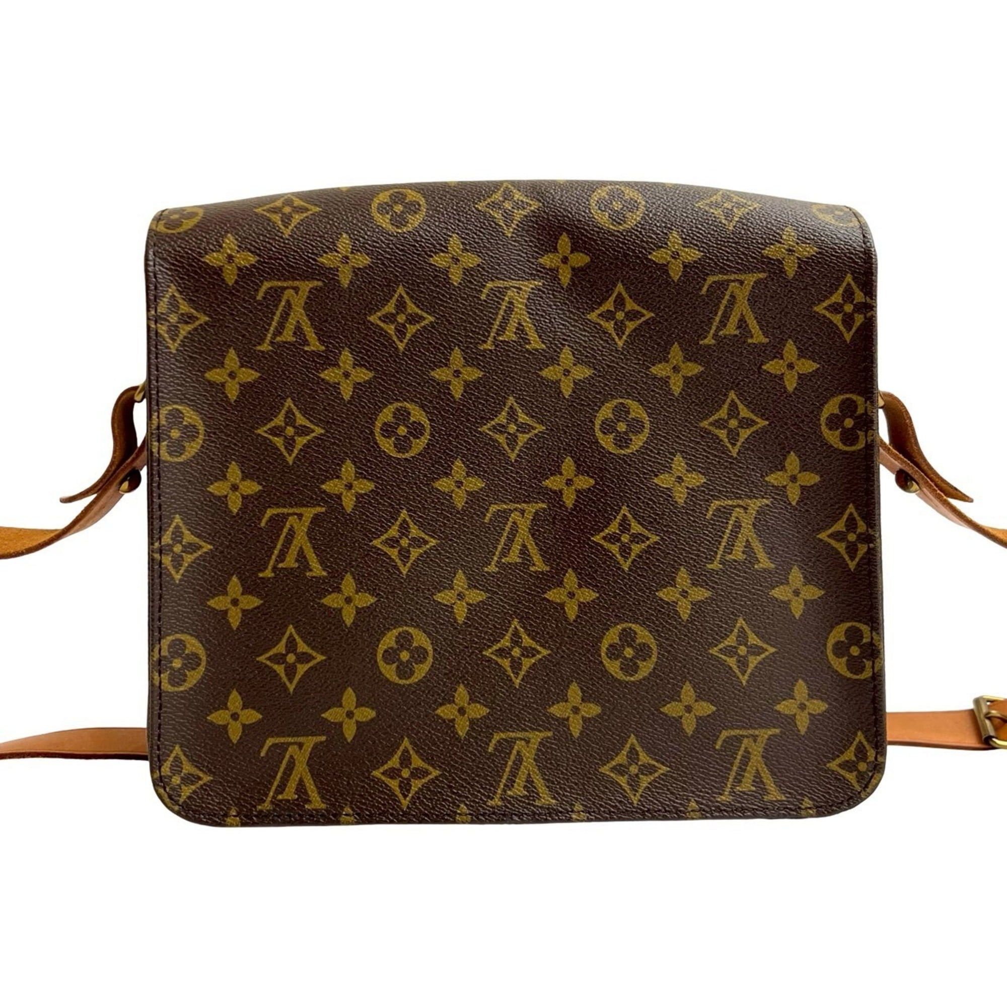 Louis Vuitton LOUIS VUITTON Culteciel Monogram Leather Mini Shoulder Bag/Pochette Brown 162-1 Size ONE SIZE - 3 Thumbnail