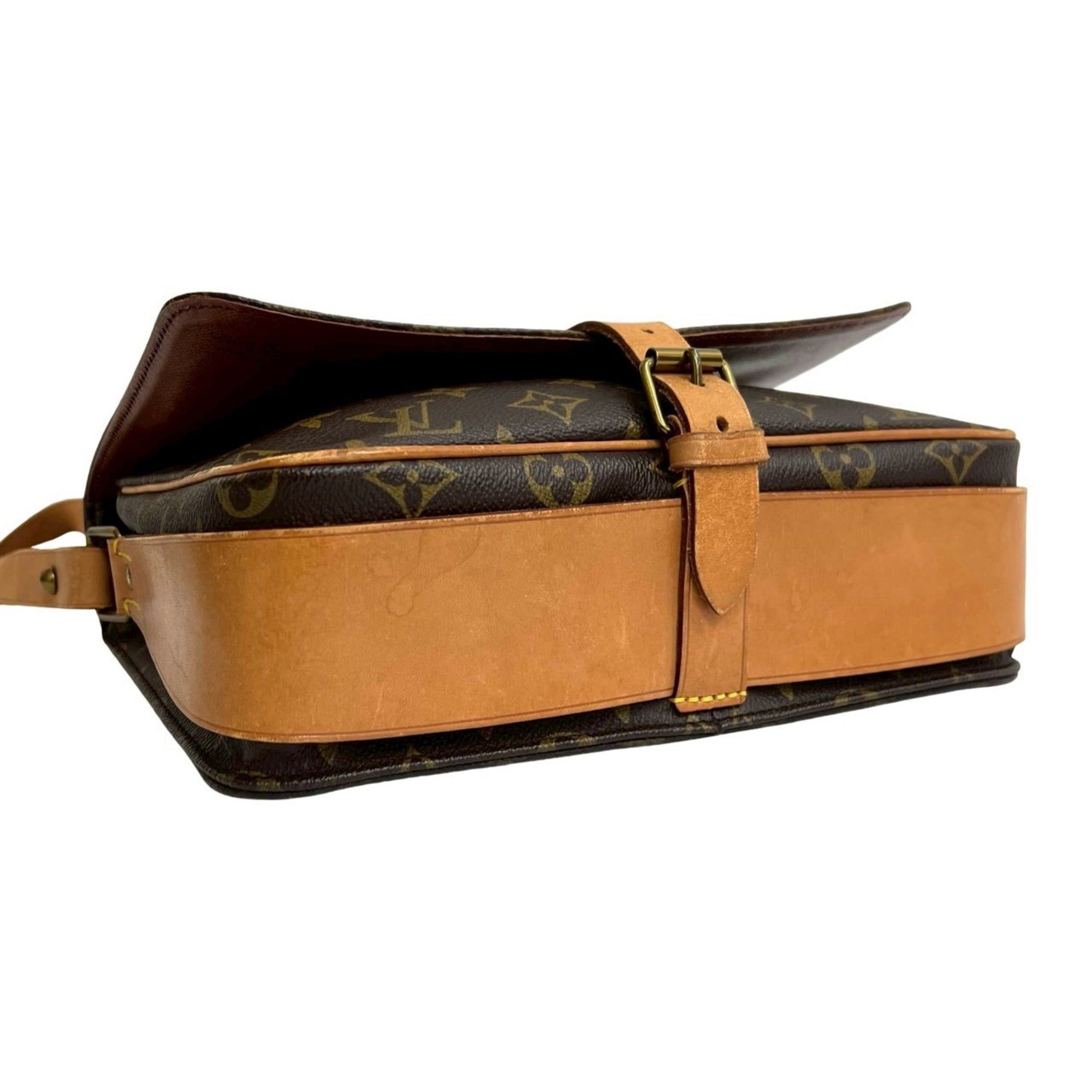 Louis Vuitton LOUIS VUITTON Culteciel Monogram Leather Mini Shoulder Bag/Pochette Brown 162-1 Size ONE SIZE - 7 Thumbnail