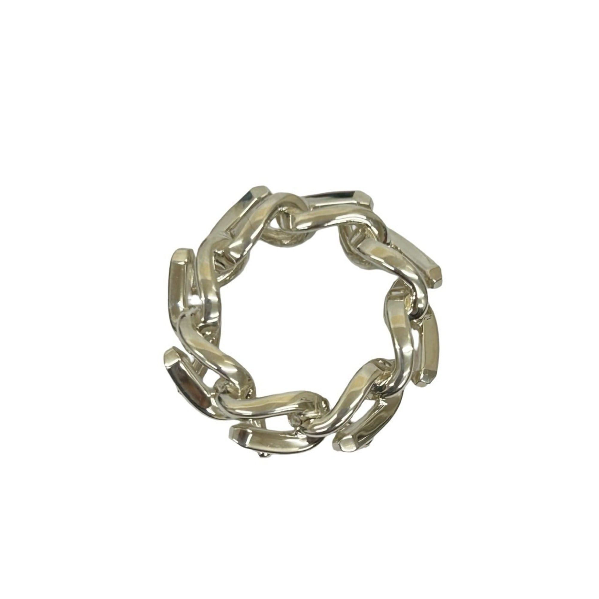 Tiffany & Co. TIFFANY & Co. Tiffany Forge Link Ring, 925 Sterling Silver, Size 9, 21057 Size ONE SIZE - 4 Thumbnail