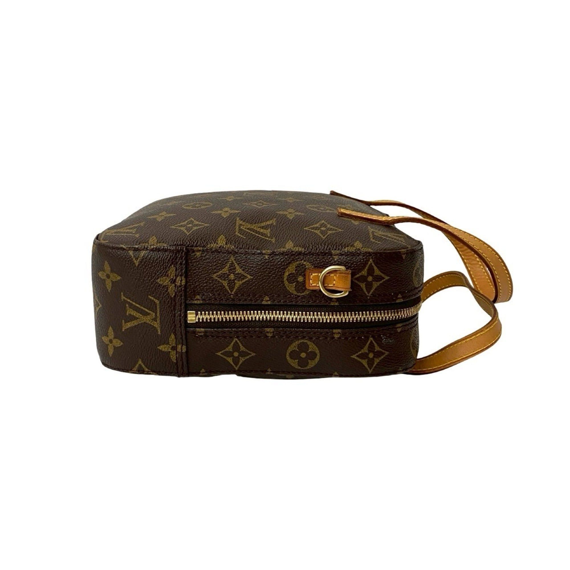 Louis Vuitton LOUIS VUITTON Spontini Monogram Leather 2-Way Handbag/Shoulder Bag, Brown, 319-5 Size ONE SIZE - 6 Thumbnail