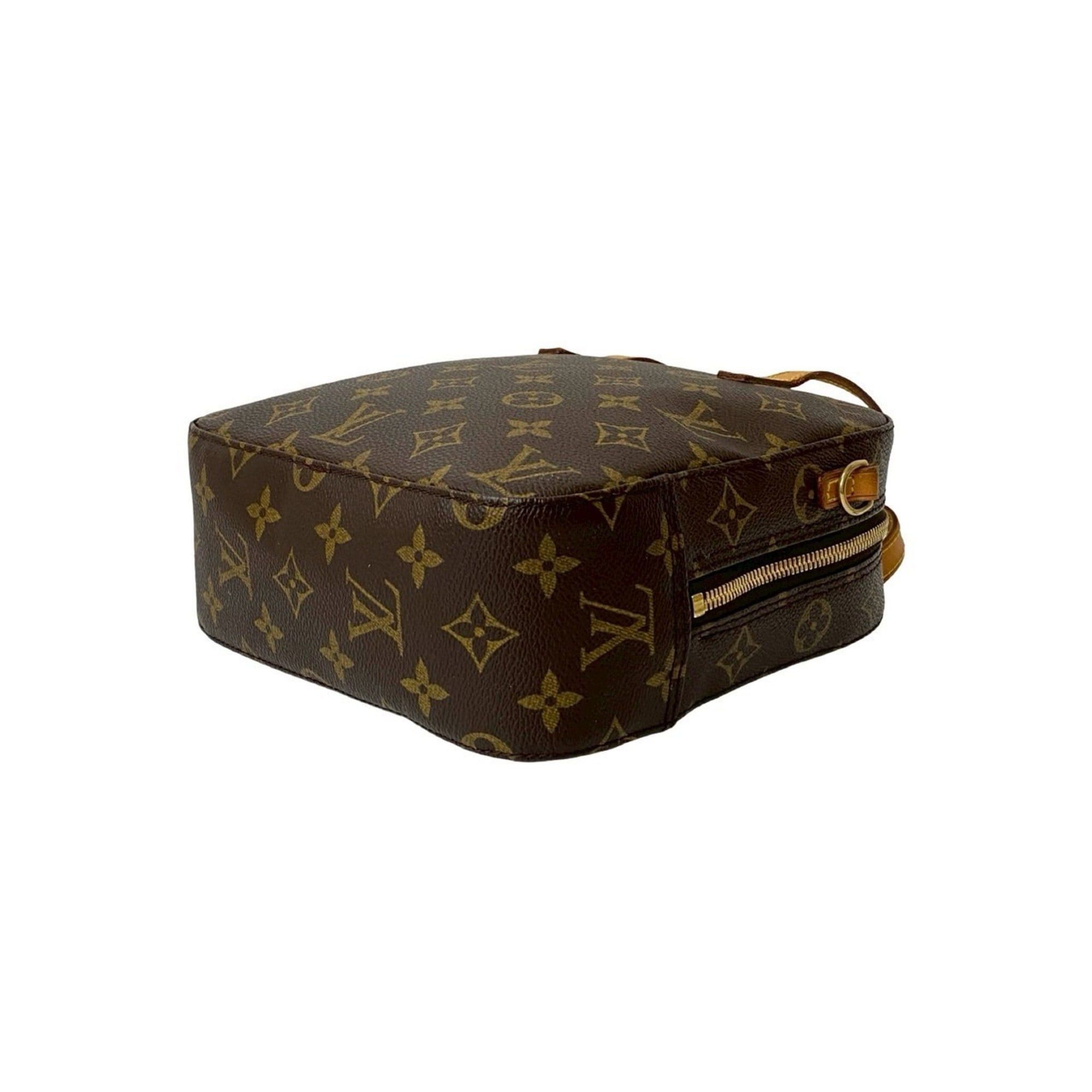 Louis Vuitton LOUIS VUITTON Spontini Monogram Leather 2-Way Handbag/Shoulder Bag, Brown, 319-5 Size ONE SIZE - 8 Thumbnail