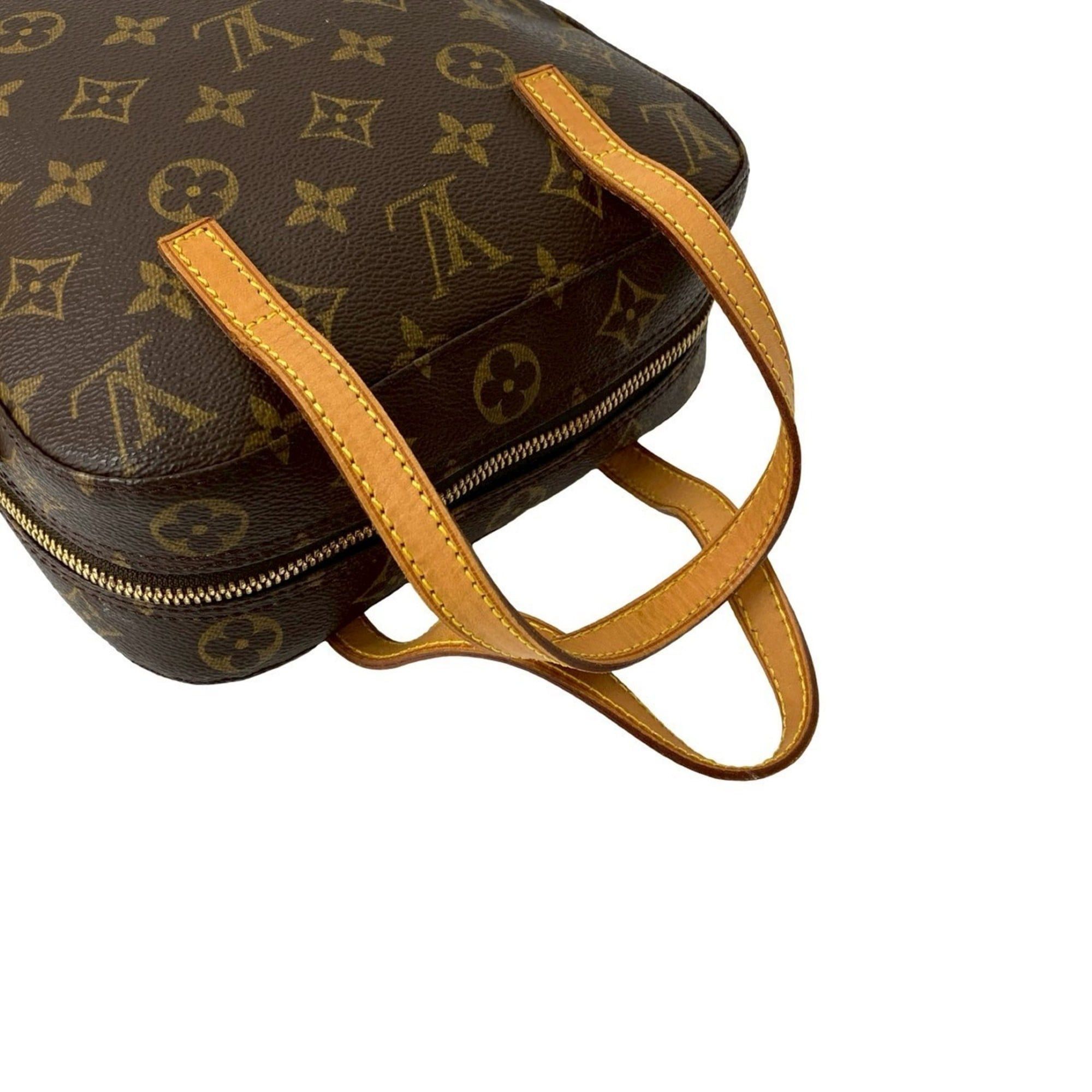 Louis Vuitton LOUIS VUITTON Spontini Monogram Leather 2-Way Handbag/Shoulder Bag, Brown, 319-5 Size ONE SIZE - 4 Thumbnail
