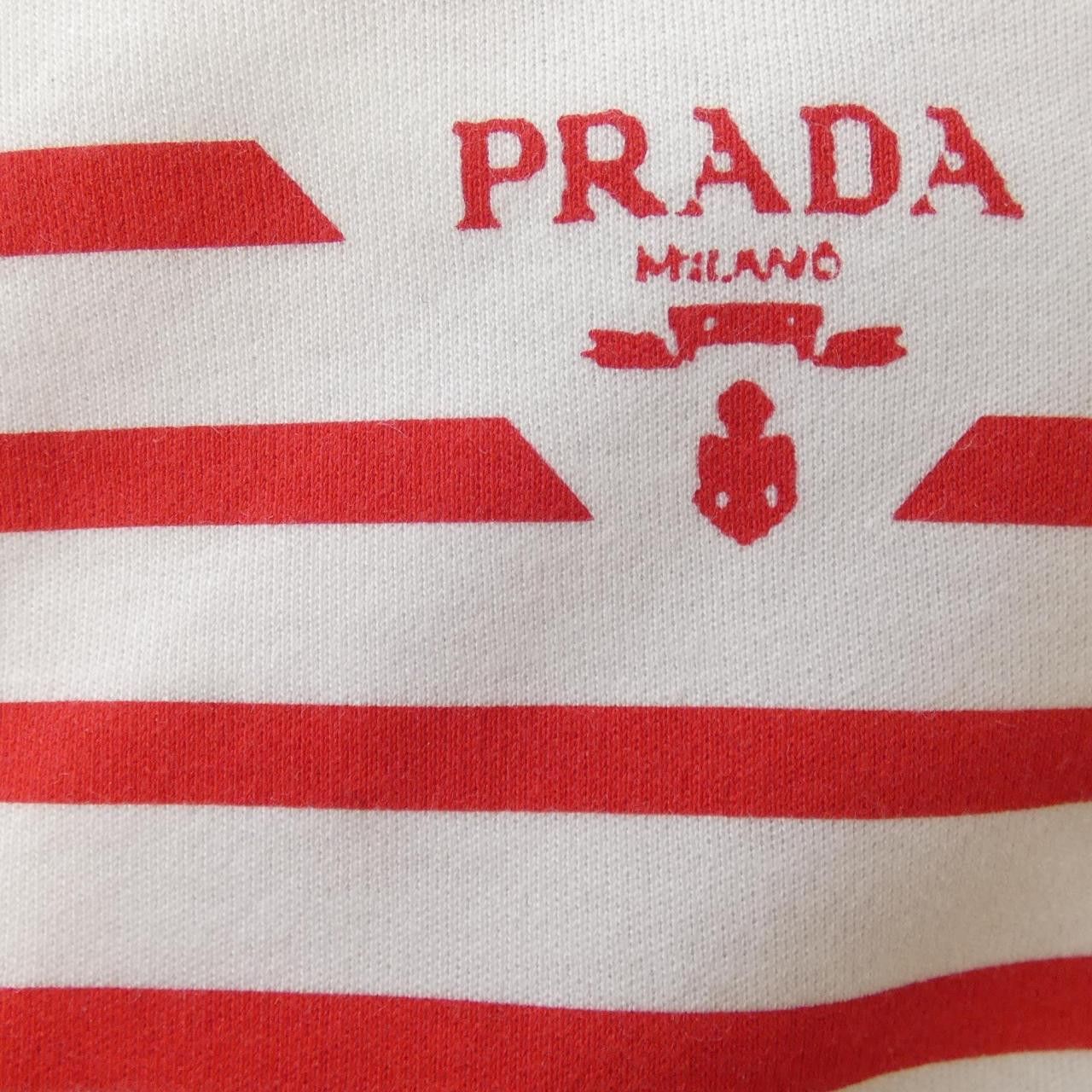 Prada Prada T-shirt Textile T-Shirts 3590A S221 103D DUTY FREE for USA
