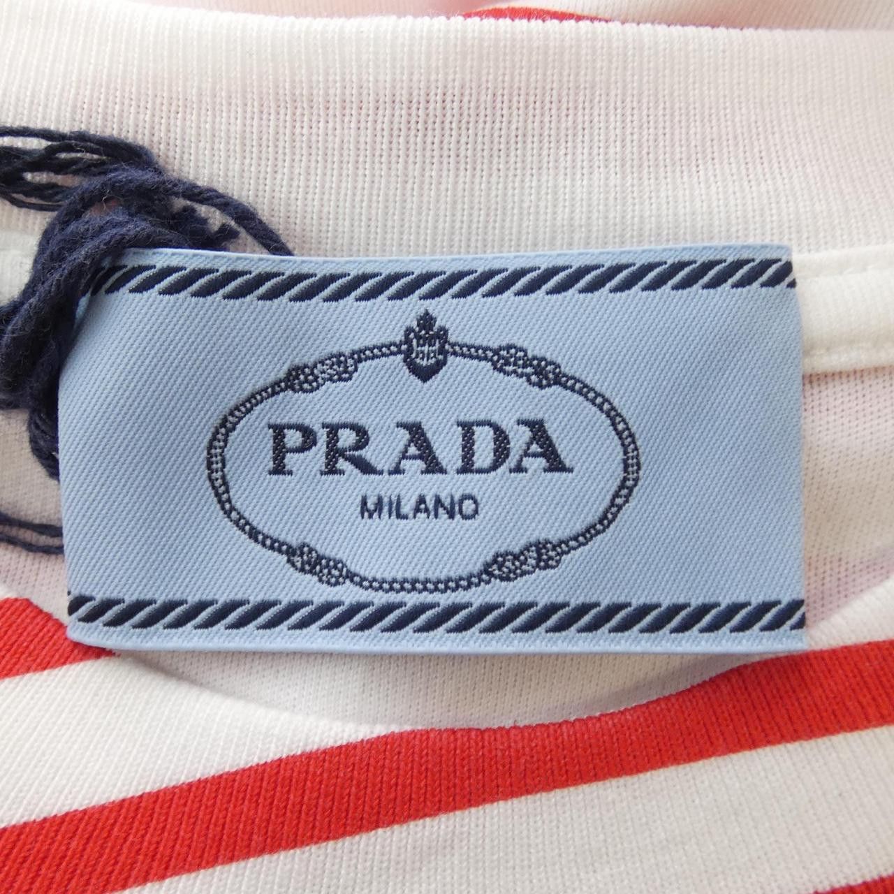 Prada Prada T-shirt Textile T-Shirts 3590A S221 103D DUTY FREE for USA