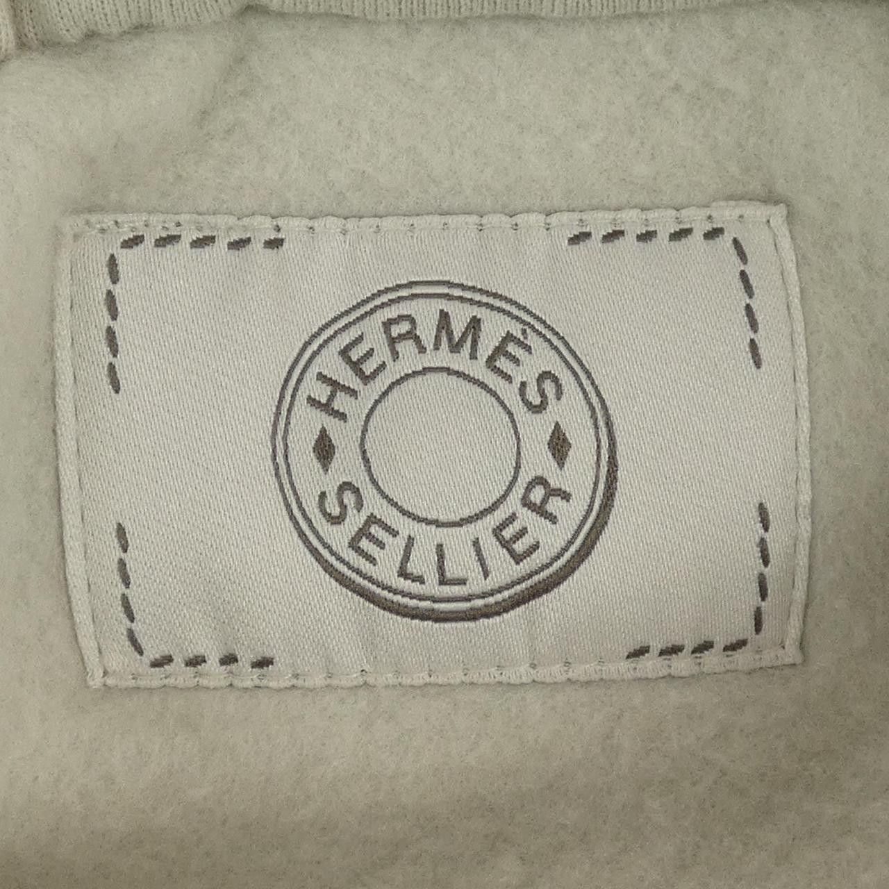 Hermes Hermes Hermes Clou de Selle Sellier Cotton Hoodie XL Textile Sweatshirts & Hoodies DUTY FREE for USA Size ONE SIZE - 4 Thumbnail