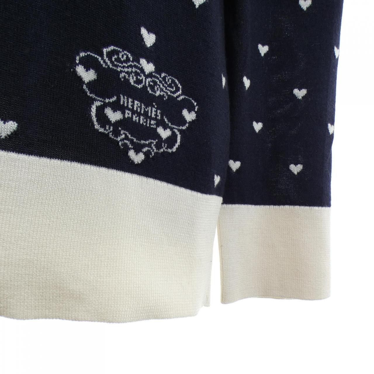 Hermes Hermes Hermes Knit Silk Cashmere Knit40 Textile Tops DUTY FREE for USA Size ONE SIZE - 6 Thumbnail