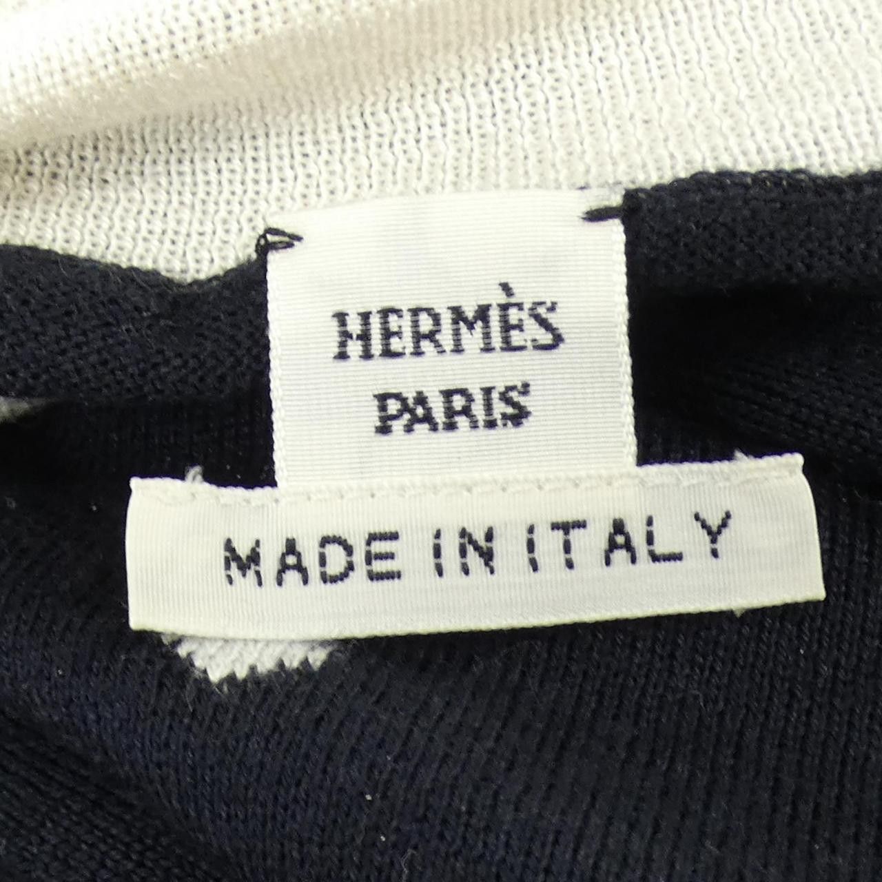Hermes Hermes Hermes Knit Silk Cashmere Knit40 Textile Tops DUTY FREE for USA Size ONE SIZE - 4 Thumbnail