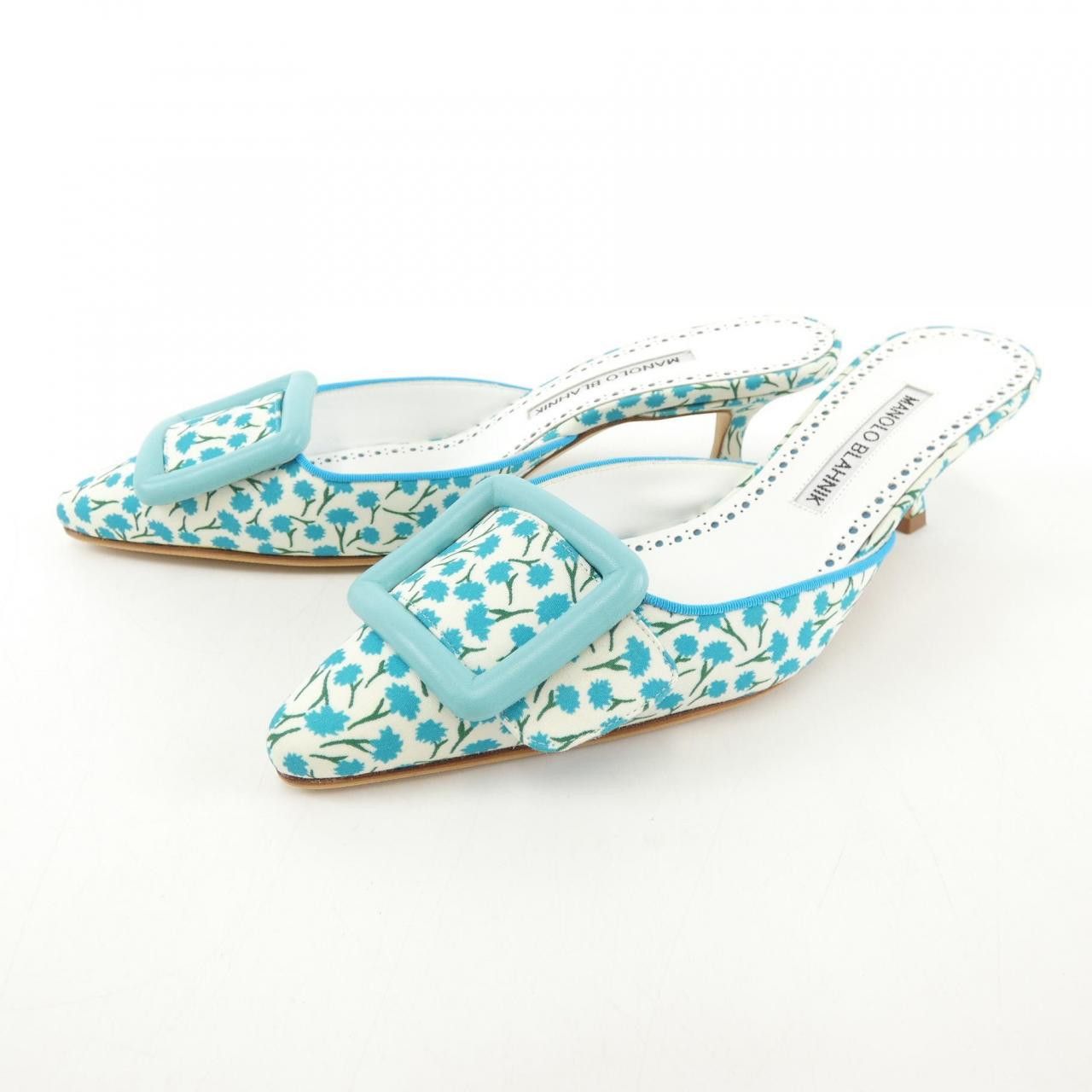 Manolo Blahnik Manolo Blahnik Manolo Blahnik MAYSALEBI Sandals Leather Shoes MAYSALEBI DUTY FREE for USA Size ONE SIZE - 3 Thumbnail