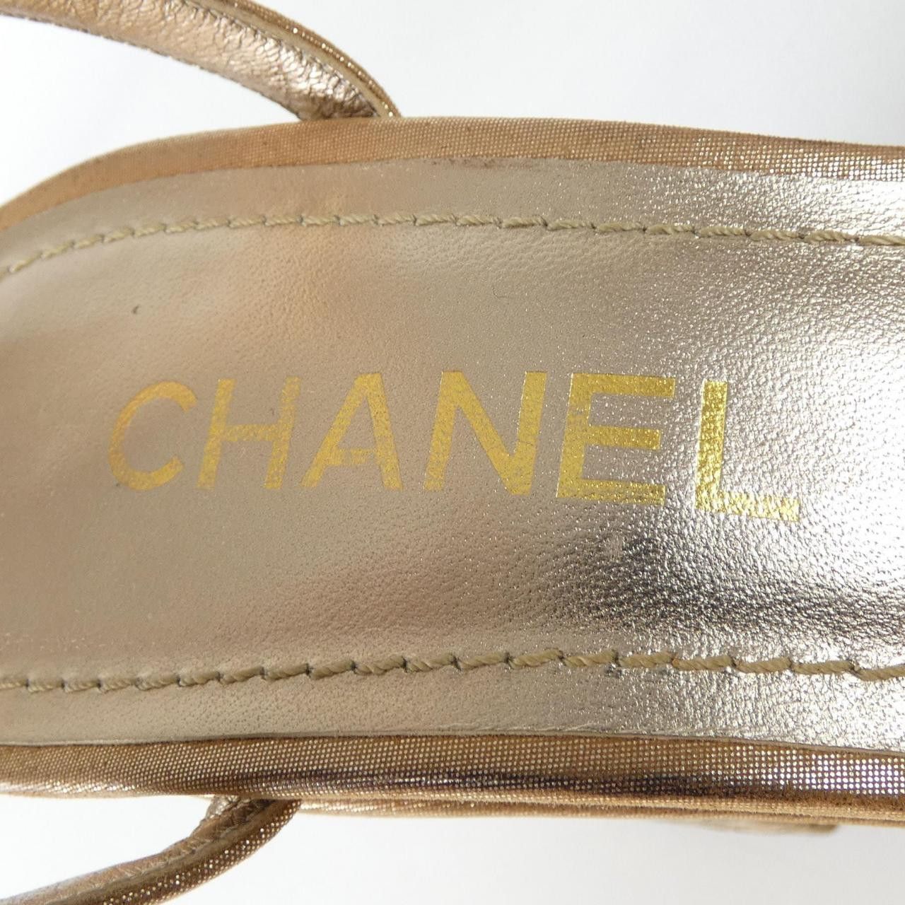 Chanel Chanel Chanel Sandals Leather Shoes DUTY FREE for USA Size ONE SIZE - 6 Thumbnail