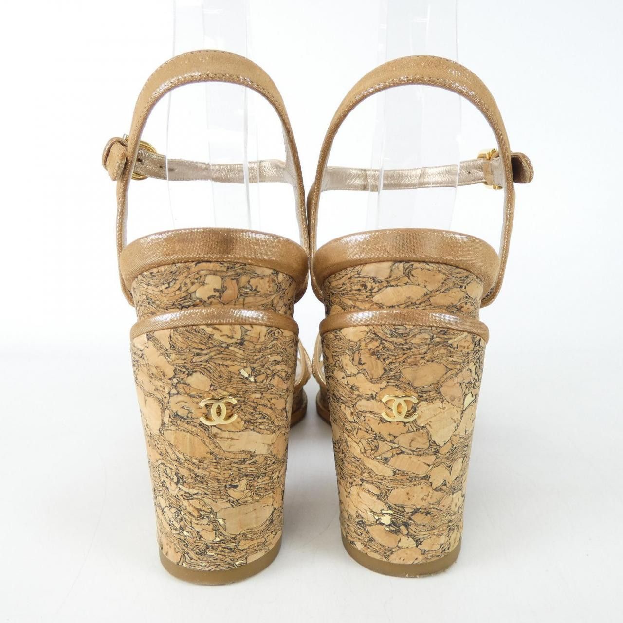 Chanel Chanel Chanel Sandals Leather Shoes DUTY FREE for USA Size ONE SIZE - 4 Thumbnail