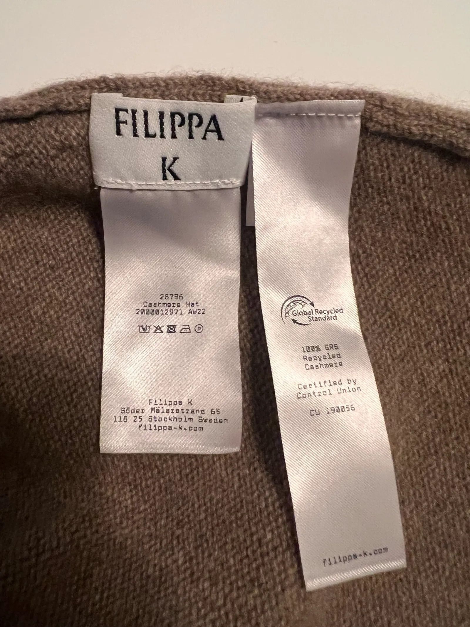Filippa K Filippa K Cashmere Hat Hat Size ONE SIZE - 3 Thumbnail