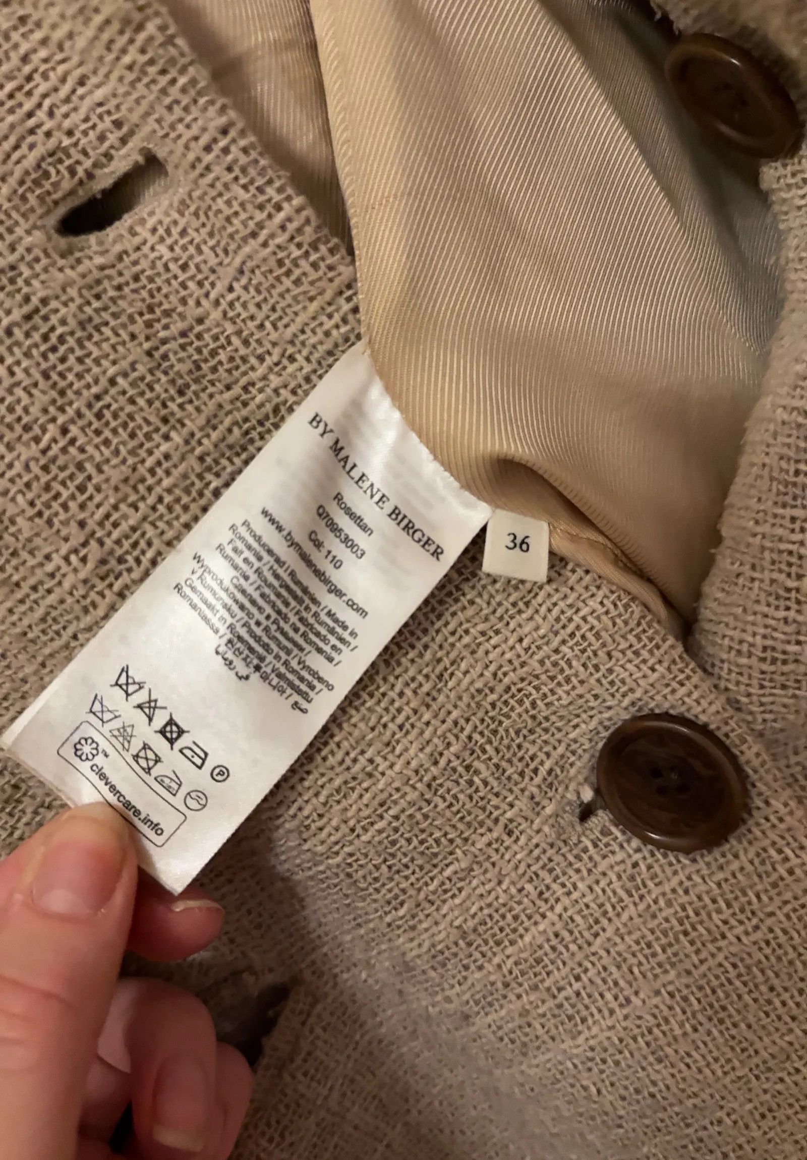 By Malene Birger By Malene Birger Rosettan Blazer Size XS / US 0-2 / IT 36-38 - 4 Thumbnail