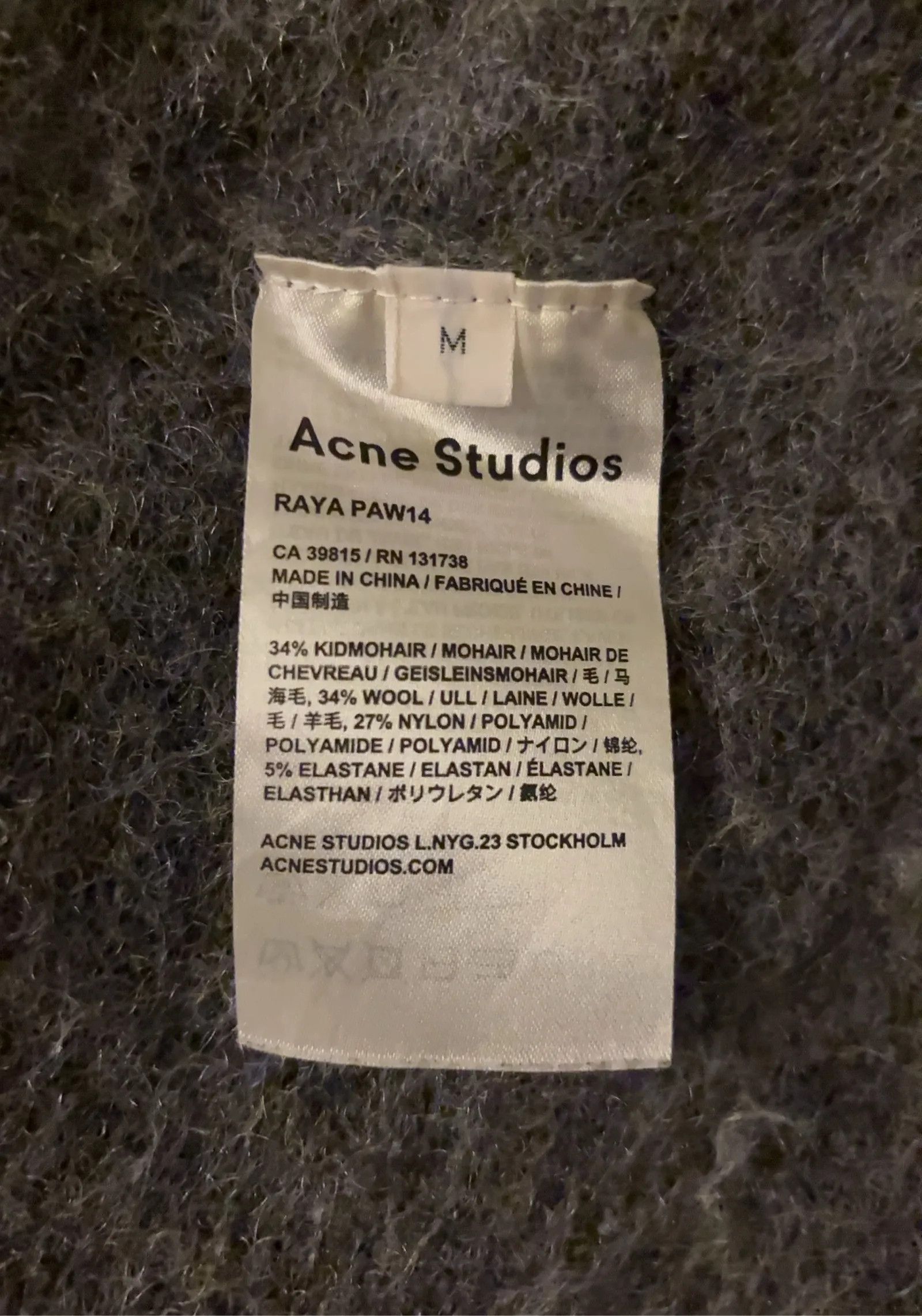 Acne Studios Acne Studios Cardigan Size M / US 6-8 / IT 42-44 - 4 Thumbnail