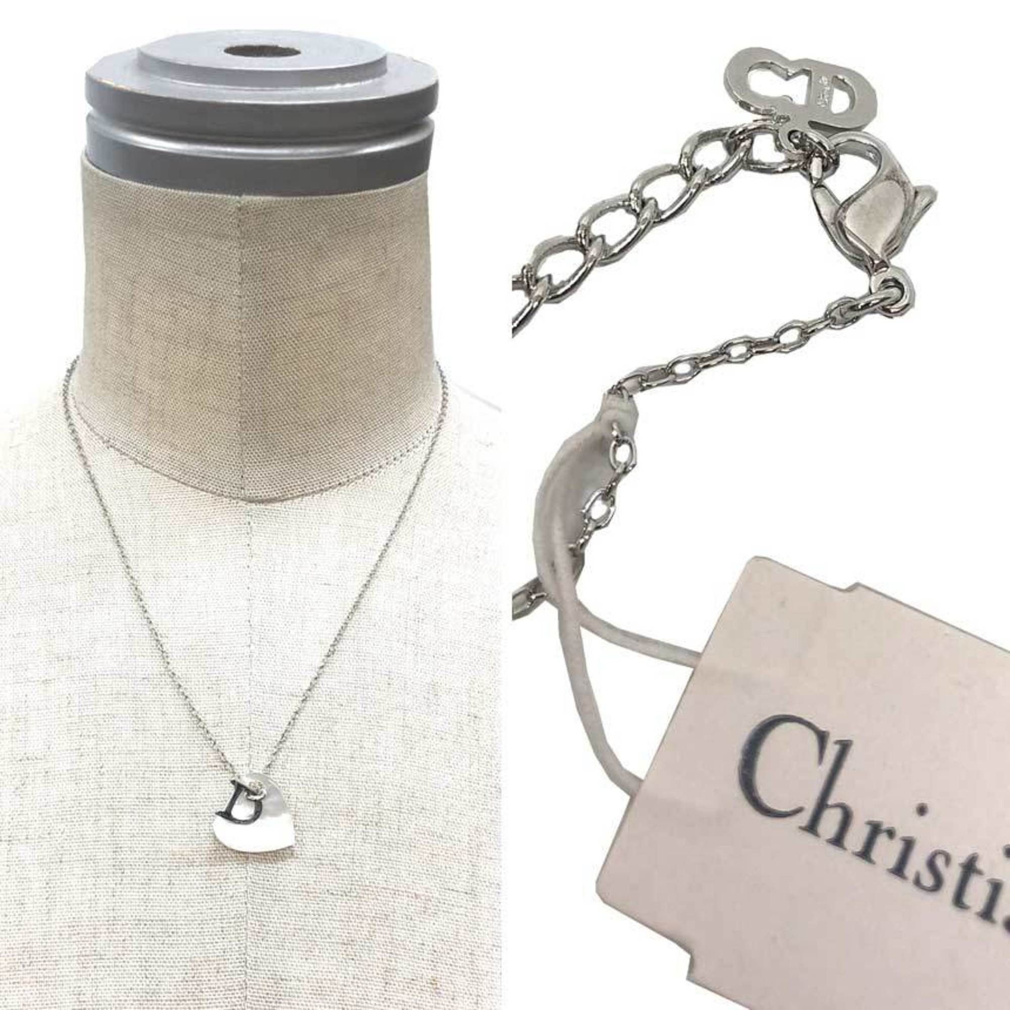 Dior DIOR Christian Dior Heart Necklace Size ONE SIZE - 3 Thumbnail