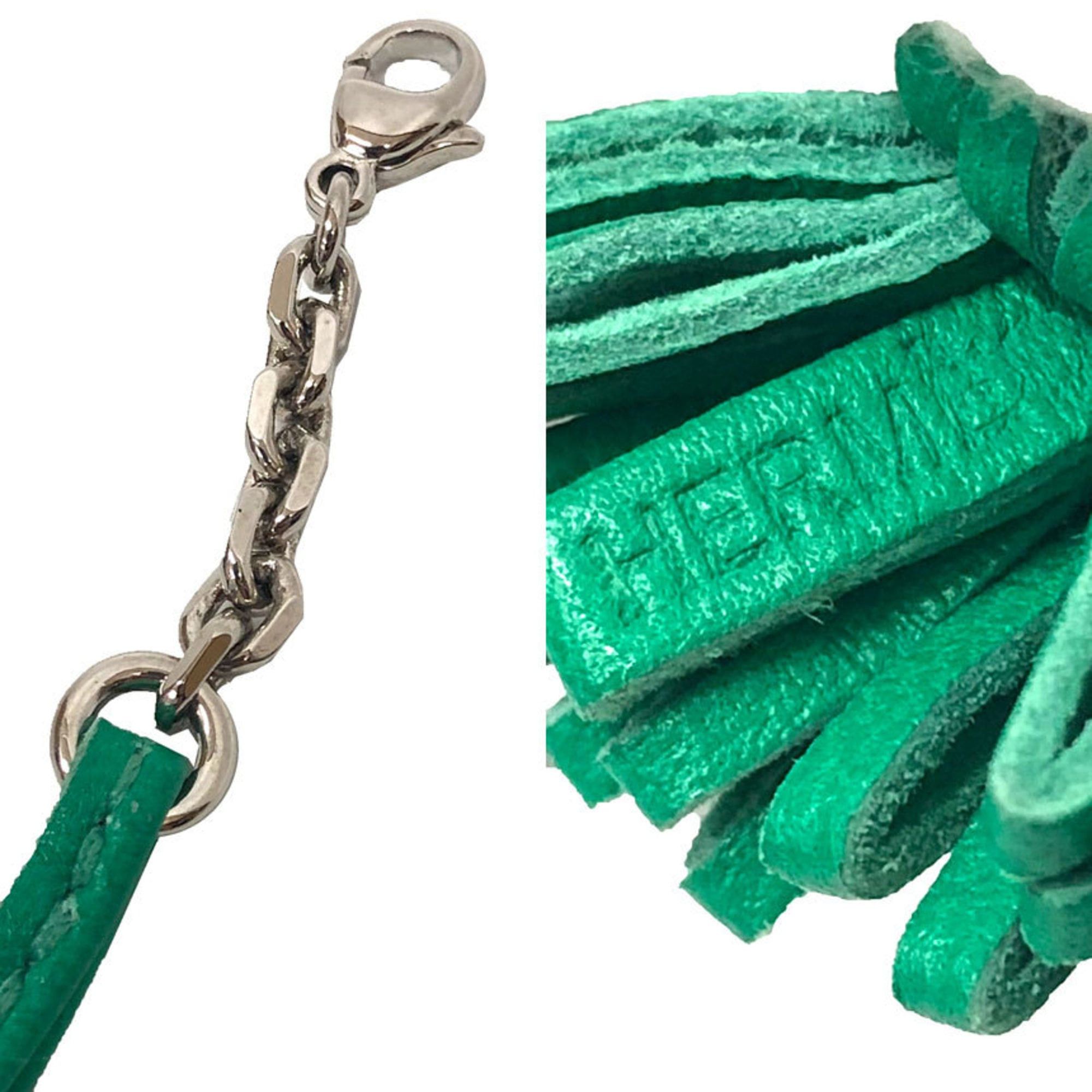 Hermes Hermes Hermès Carmencita Petit Pompon 13, Agnès Milo, Green, Bookmark, Keychain, Bag Charm Size ONE SIZE - 3 Thumbnail