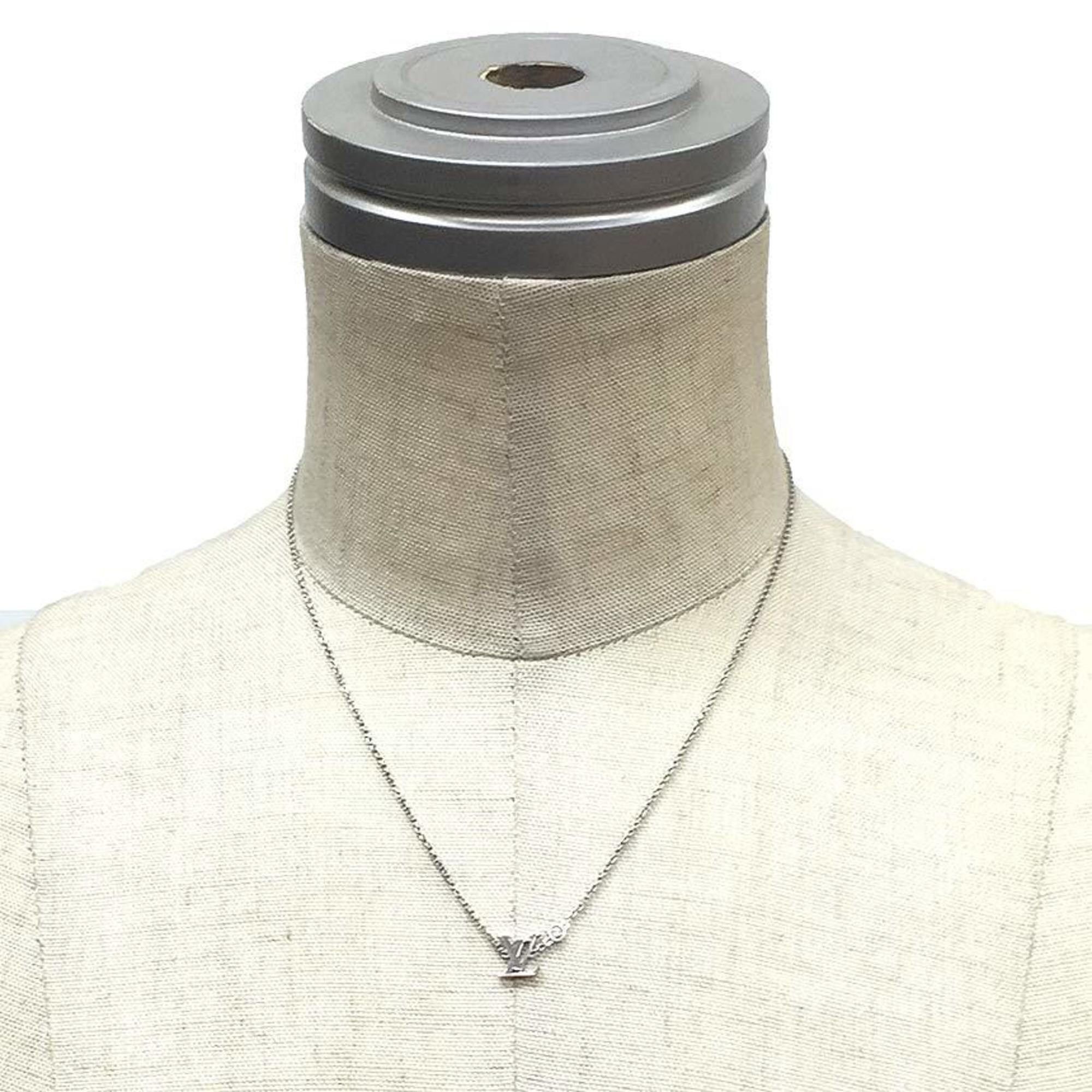 Louis Vuitton Louis Vuitton Pendant Idylle Blossom Necklace with Diamonds, Q93653, AU750 White Gold, Women's, Fine Size ONE SIZE - 2 Thumbnail