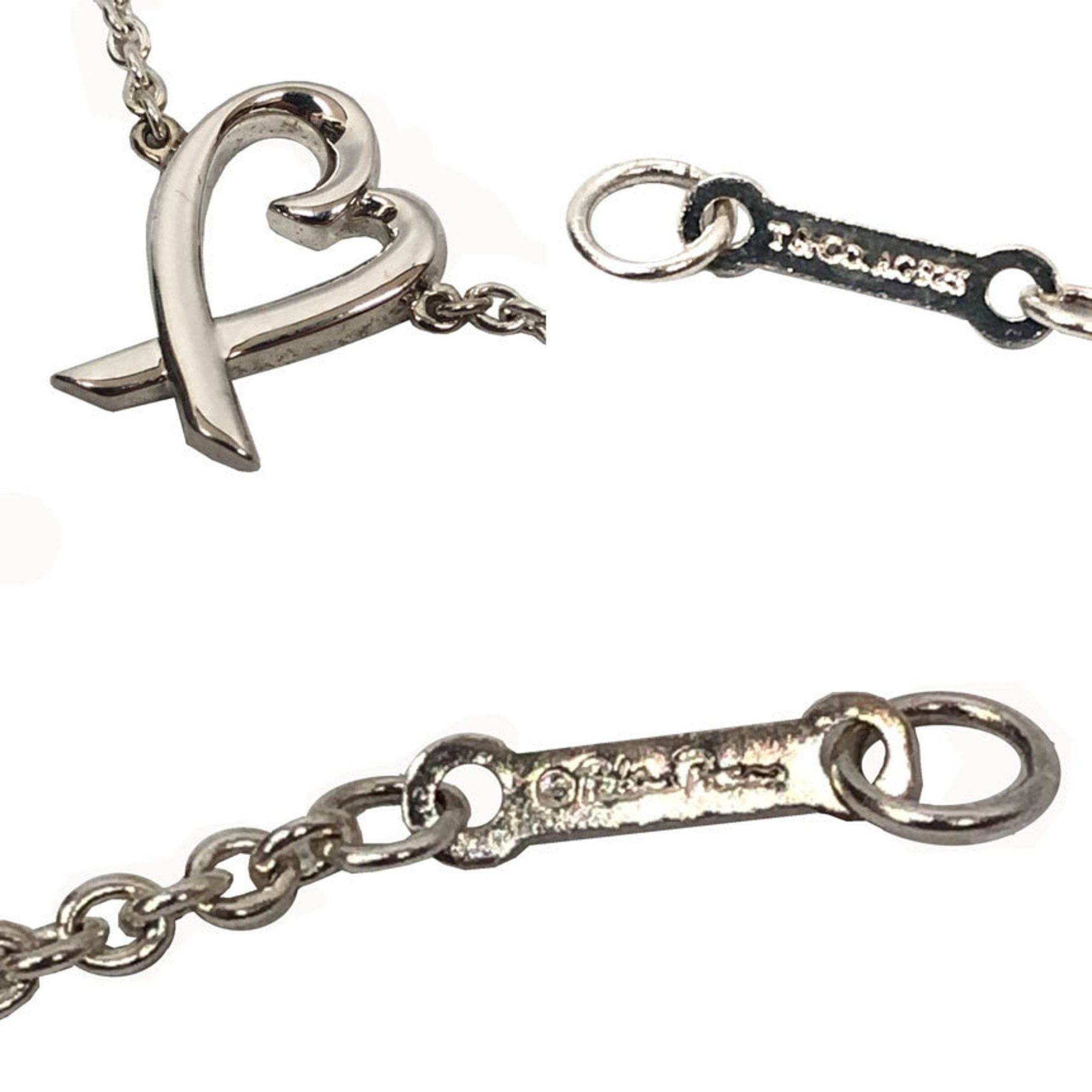 Tiffany & Co. TIFFANY & Co. Tiffany Loving Heart Bracelet in AG925 Silver Size ONE SIZE - 3 Thumbnail