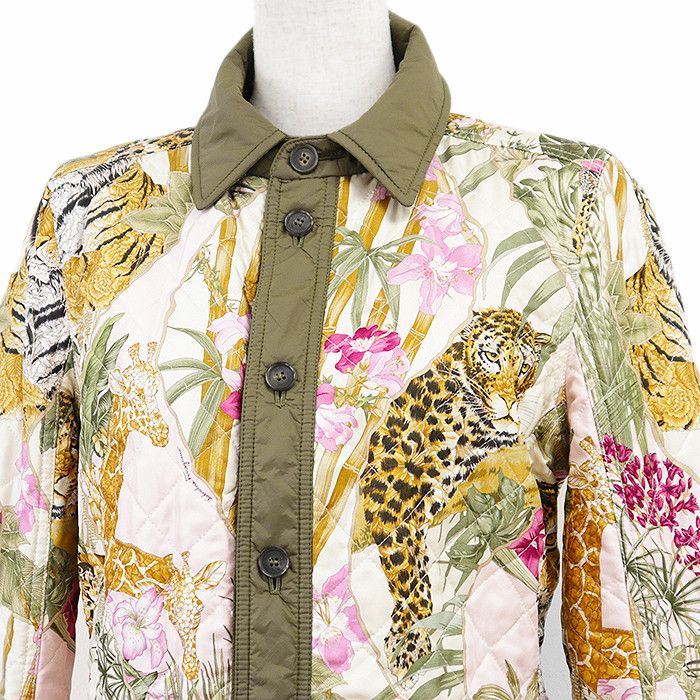 Salvatore Ferragamo Salvatore Ferragamo Salvatore Ferragamo Nylon Silk Padded Jacket Textile Outerwear DUTY FREE for USA Size ONE SIZE - 2 Thumbnail