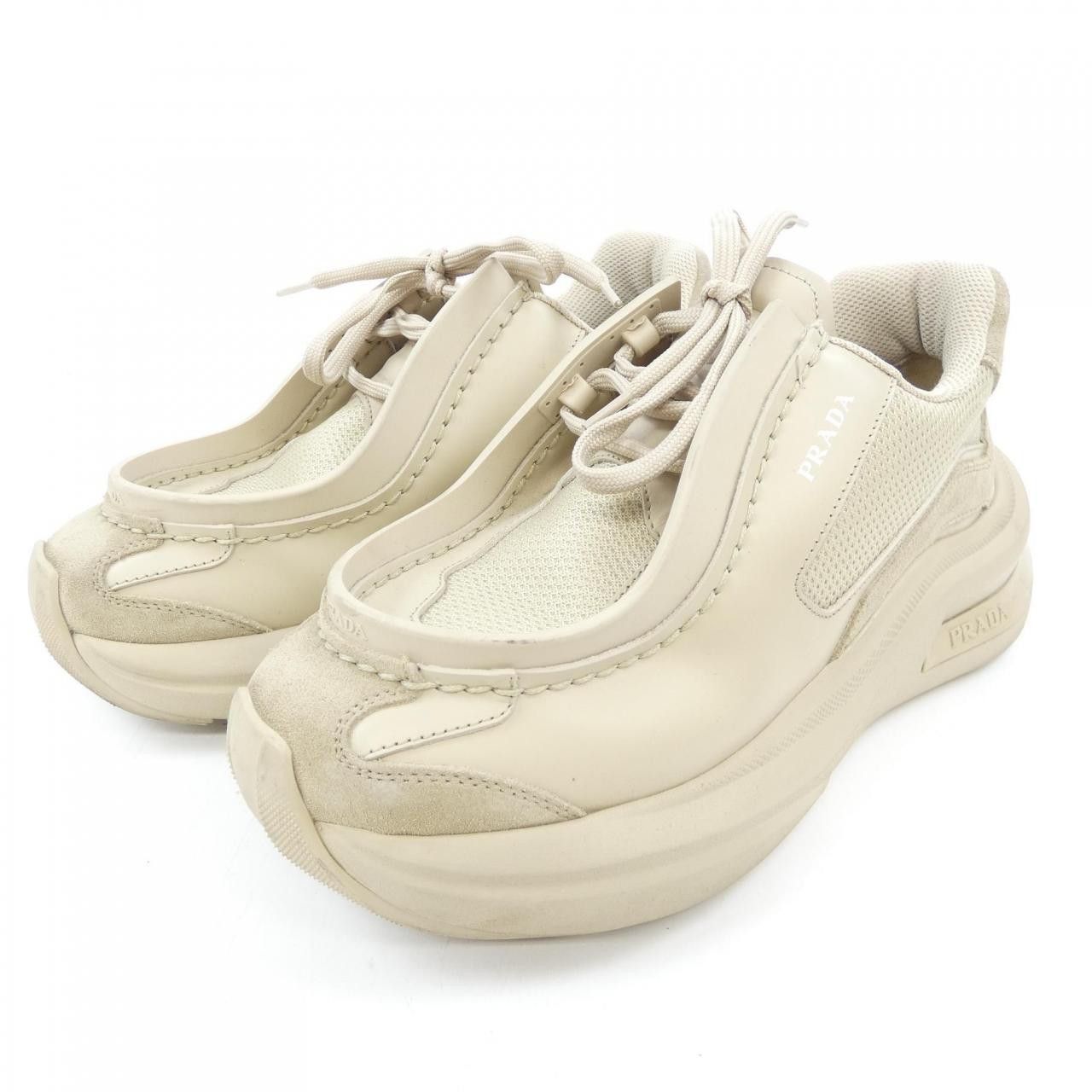 Prada Prada Prada System Sneaker Sneakers Plastic / Synthetic Shoes 2EG424 DUTY FREE for USA Size ONE SIZE - 3 Thumbnail