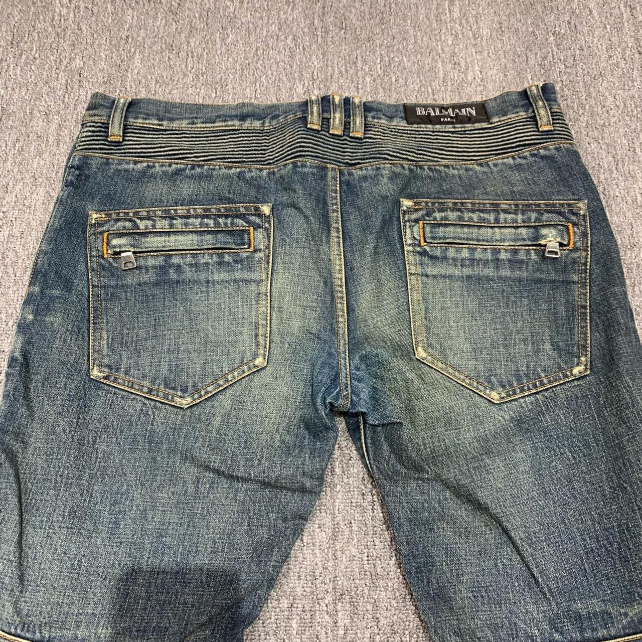 Balmain Balmain Distressed Denim Jeans Size 35 Size US 35 - 7 Thumbnail