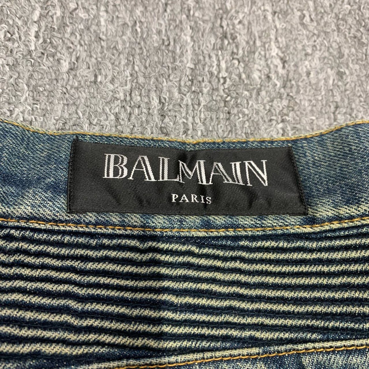 Balmain Balmain Distressed Denim Jeans Size 35 Size US 35 - 4 Thumbnail