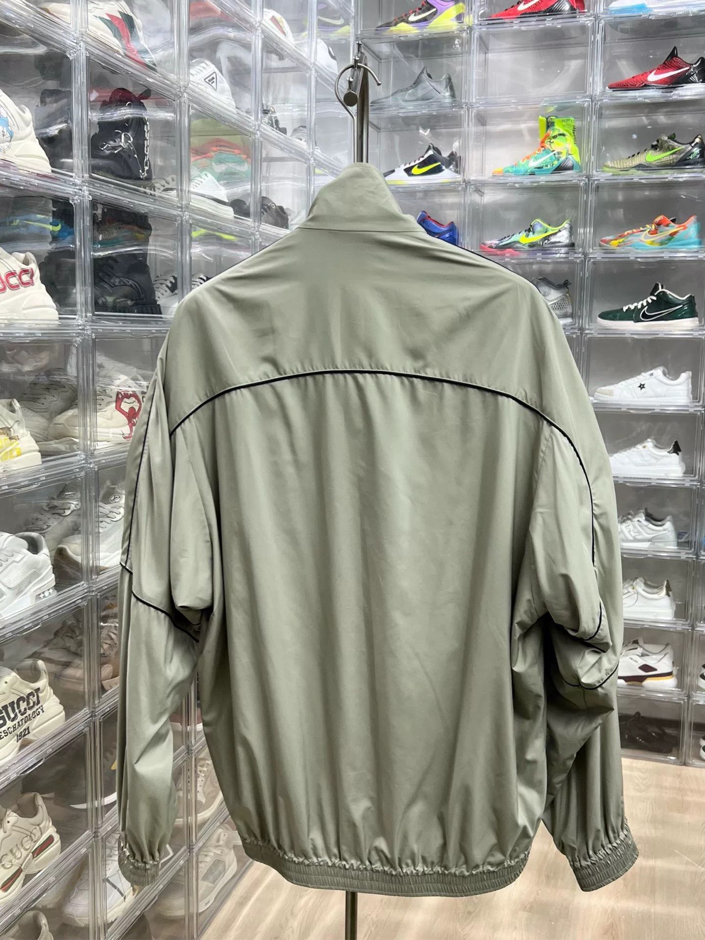 Balenciaga Balenciaga Long Sleeve Jacket in Gray Size US S / EU 44-46 / 1 - 4 Thumbnail
