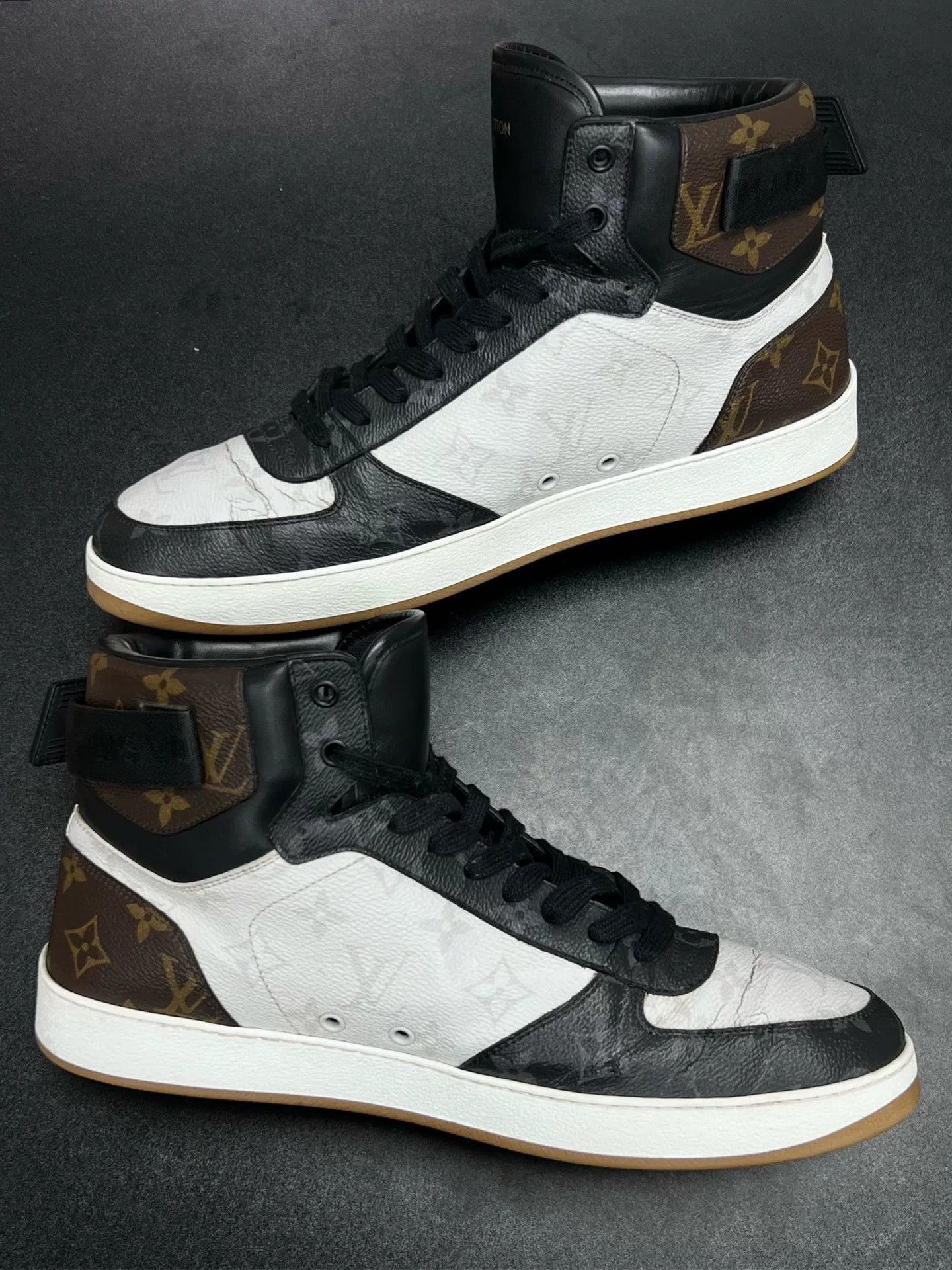 Louis Vuitton LV Rivoli High-Top Sneakers UK9.5 Size US 11.5 / EU 44-45 - 6 Thumbnail