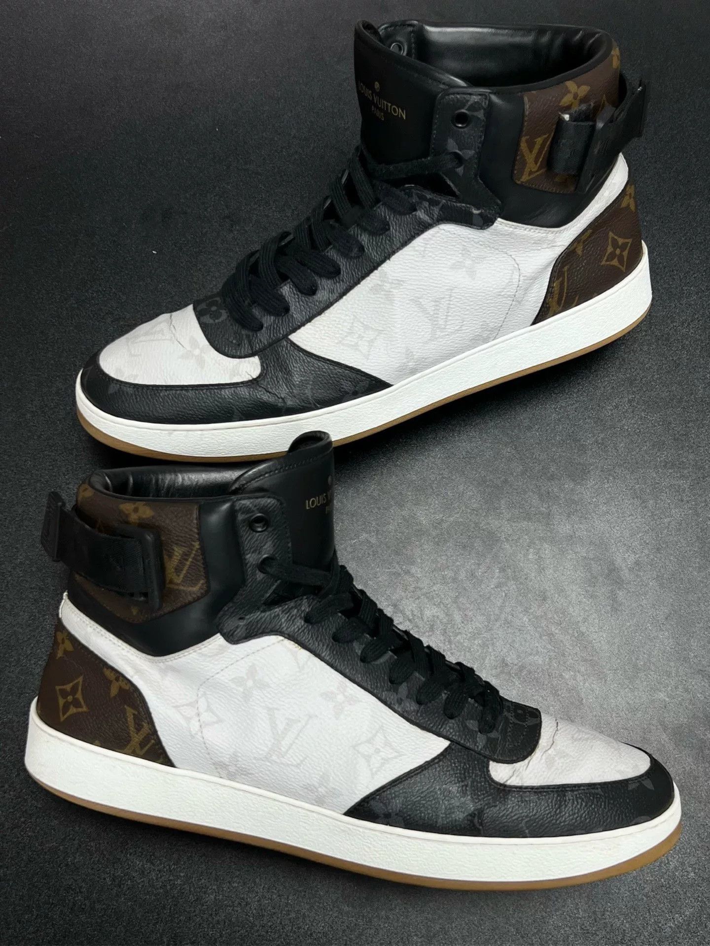 Louis Vuitton LV Rivoli High-Top Sneakers UK9.5 Size US 11.5 / EU 44-45 - 5 Thumbnail