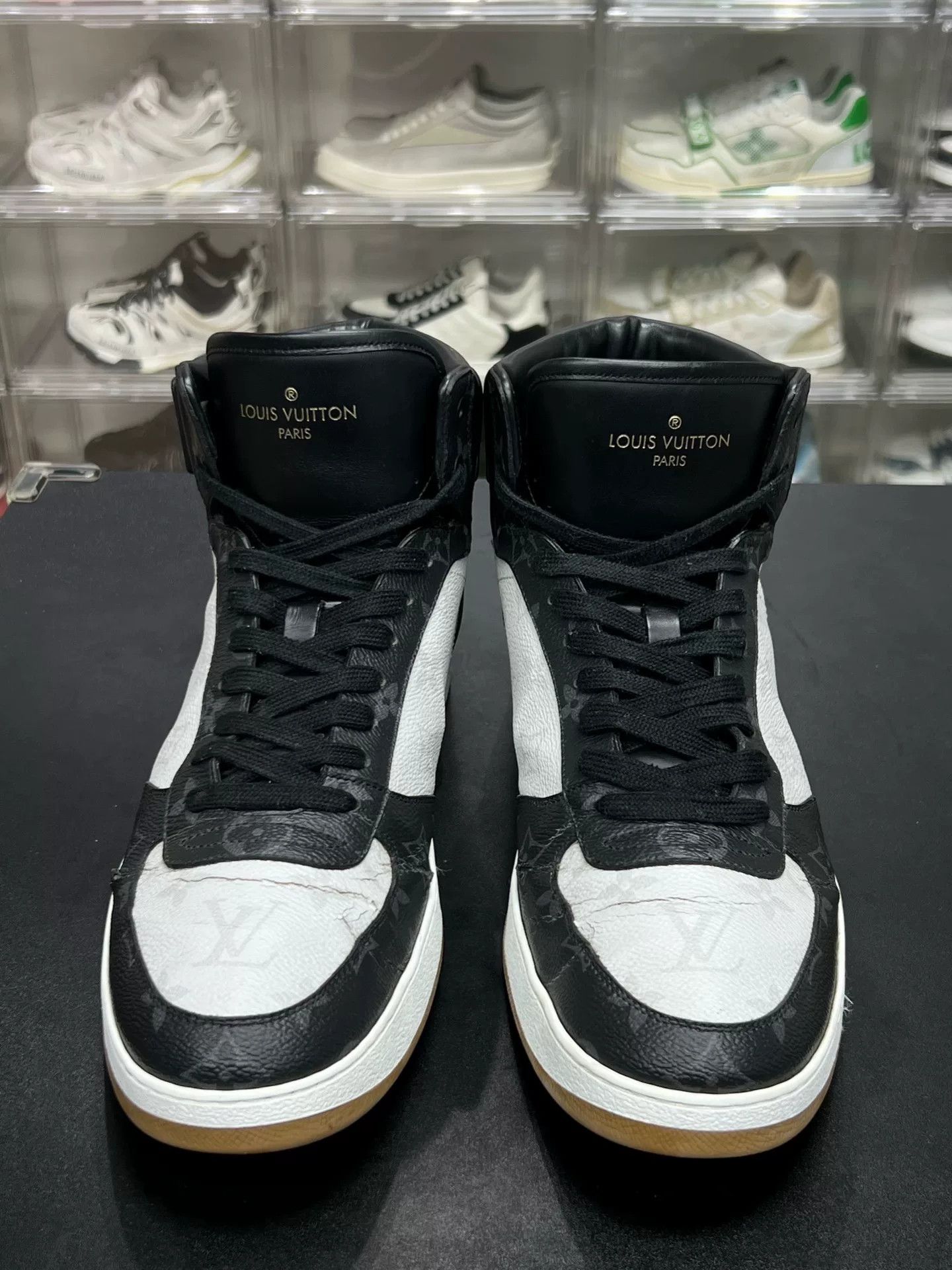 Louis Vuitton LV Rivoli High-Top Sneakers UK9.5 Size US 11.5 / EU 44-45 - 2 Thumbnail