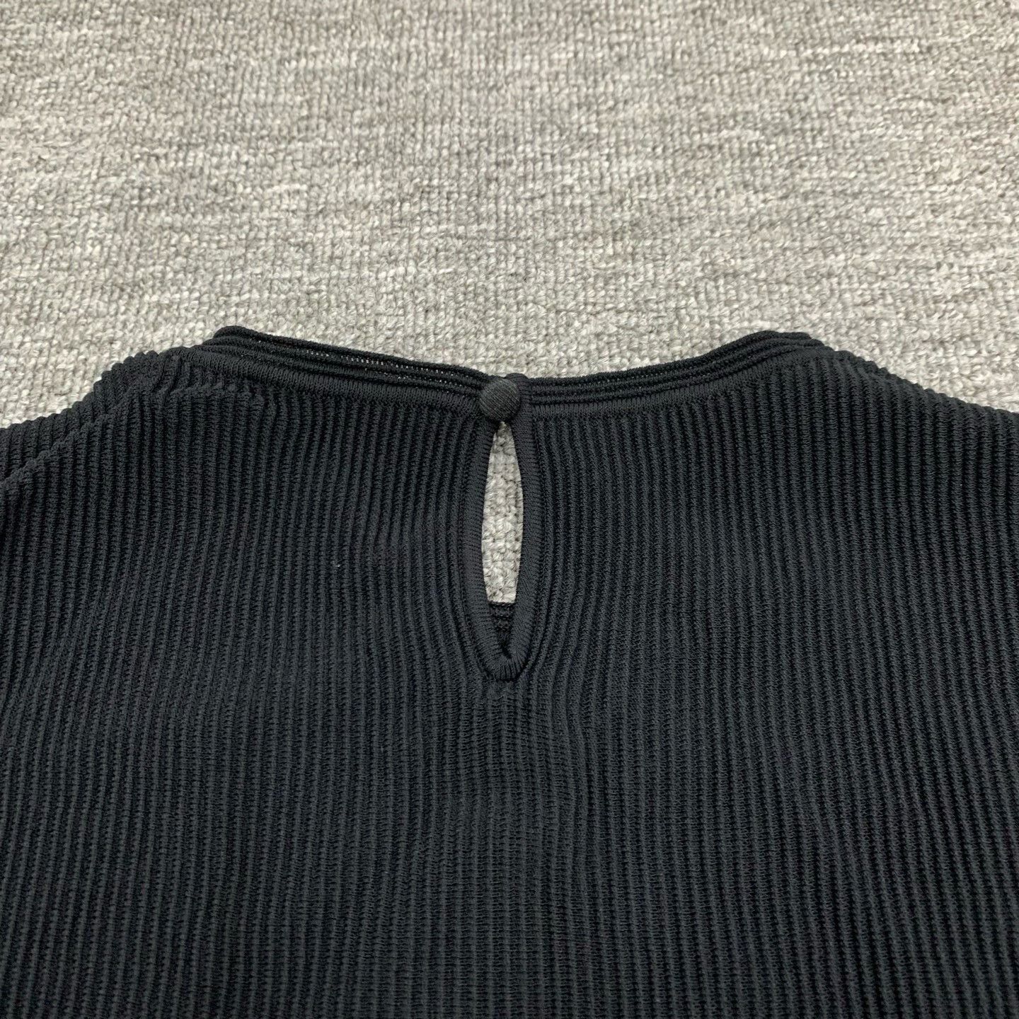 Alexander McQueen Alexander McQueen Black Knitted Lace Dress Size XL / US 12-14 / IT 48-50 - 7 Thumbnail