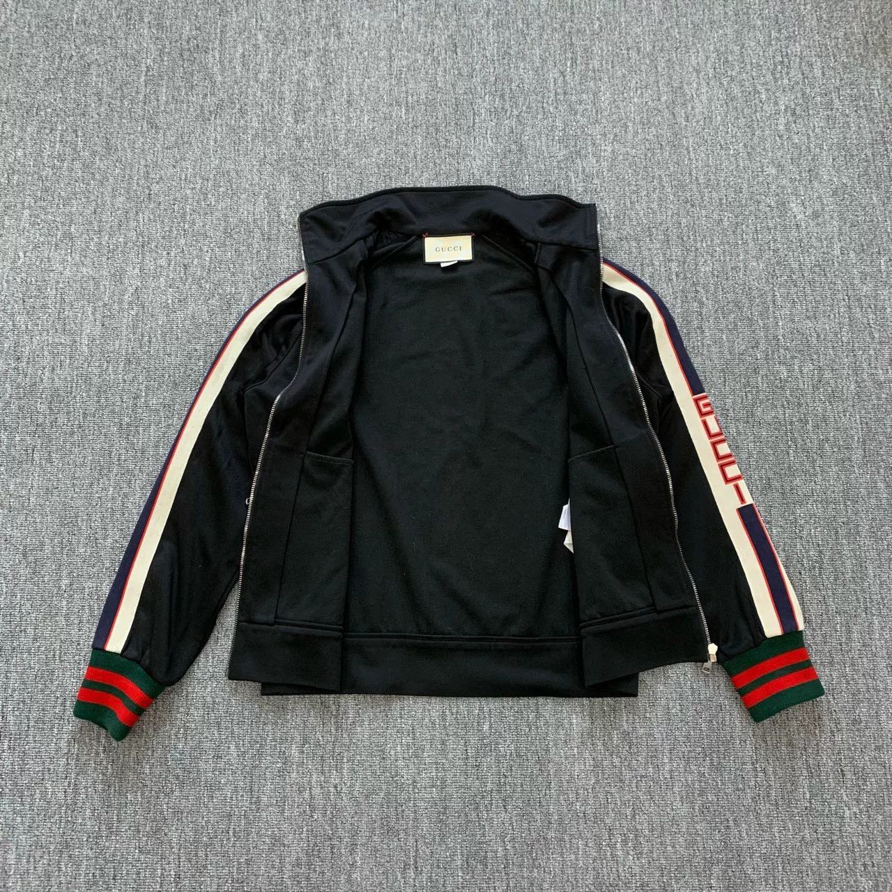 Gucci Gucci Black Side Logo Jacket XS Size US XS / EU 42 / 0 - 6 Thumbnail