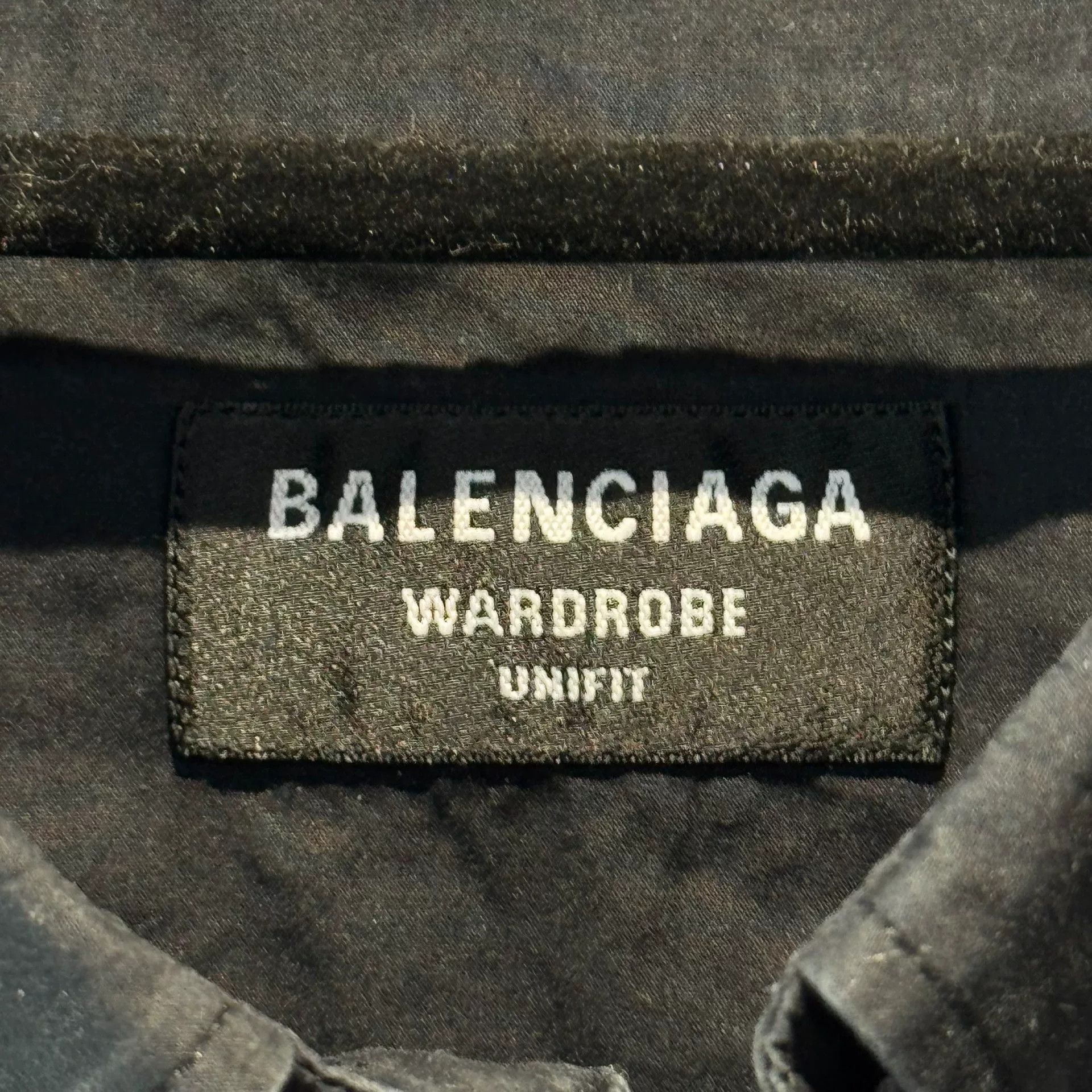 Balenciaga Balenciaga Black Eco Shirt Size M Size US M / EU 48-50 / 2 - 4 Thumbnail