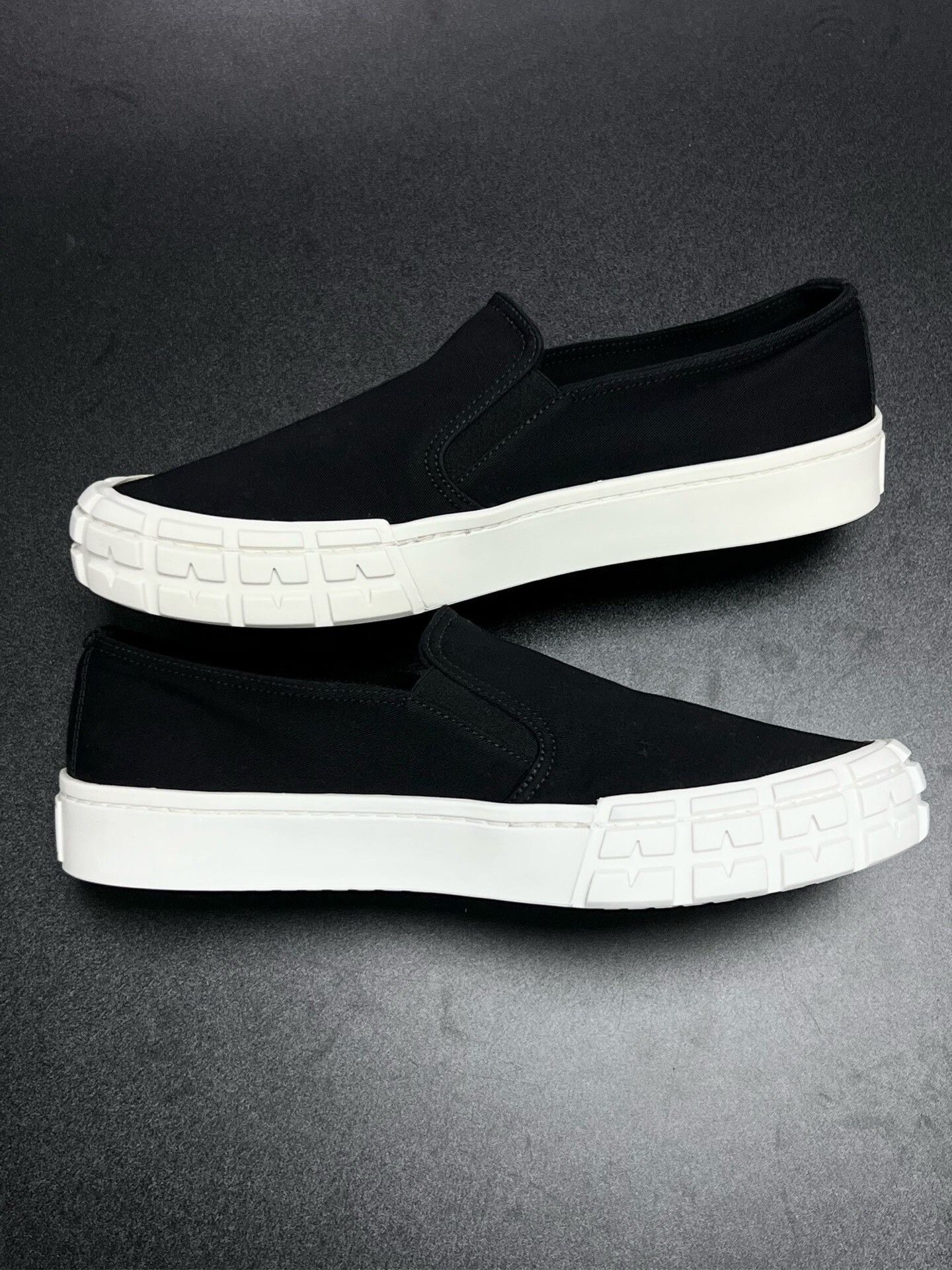 Prada Prada Black Nylon Low Sneakers Size US 8 / EU 41 - 6 Thumbnail