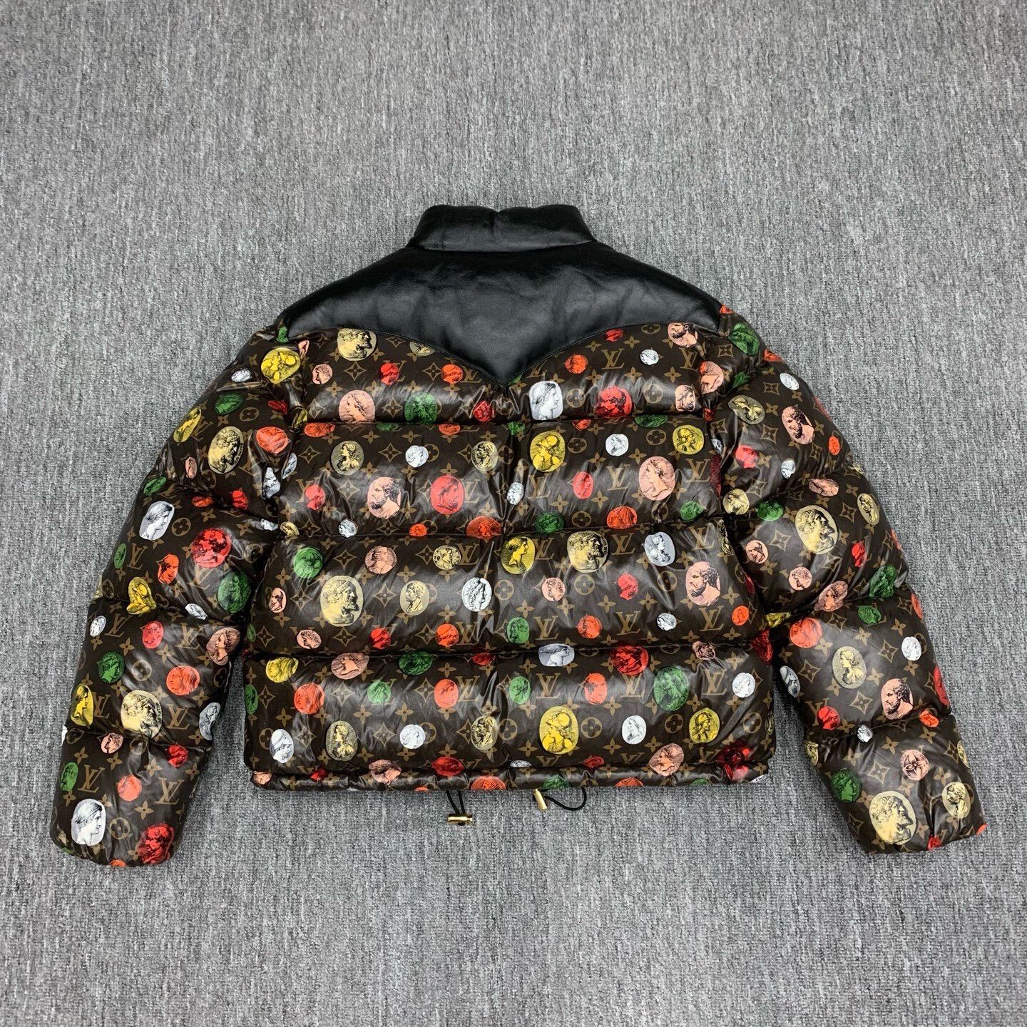 Louis Vuitton Brown Polka Dot Padded Jacket Size S / US 4 / IT 40 - 2 Thumbnail