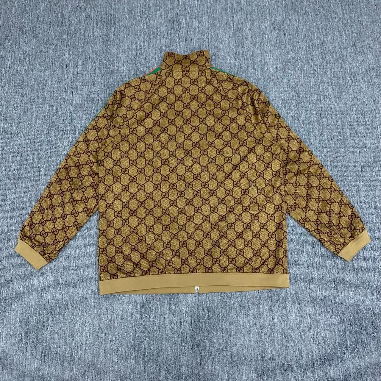Gucci Gucci Brown Logo Print Jacket L Size Size US L / EU 52-54 / 3 - 2 Thumbnail