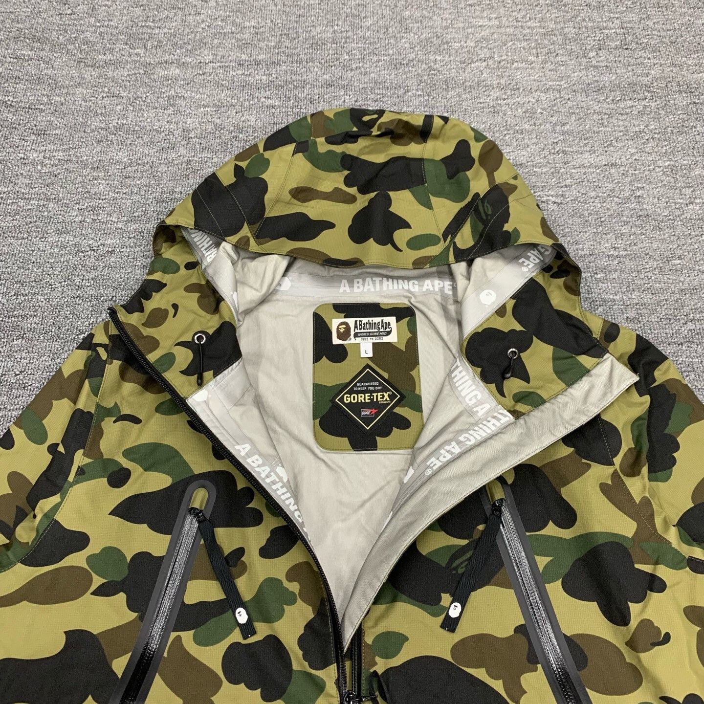 Bape BAPE Gore-Tex Camouflage Jacket L Size Size US L / EU 52-54 / 3 - 7 Thumbnail