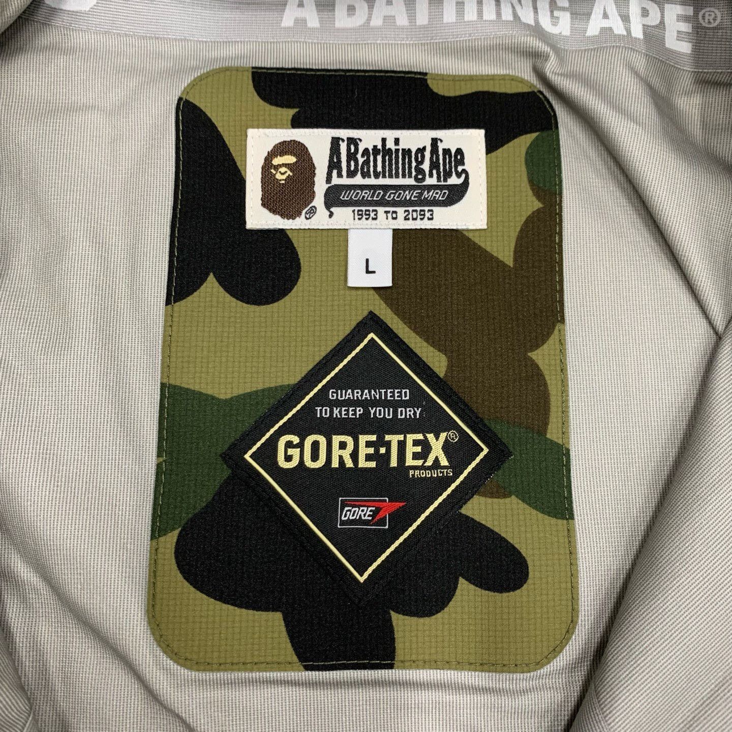 Bape BAPE Gore-Tex Camouflage Jacket L Size Size US L / EU 52-54 / 3 - 4 Thumbnail
