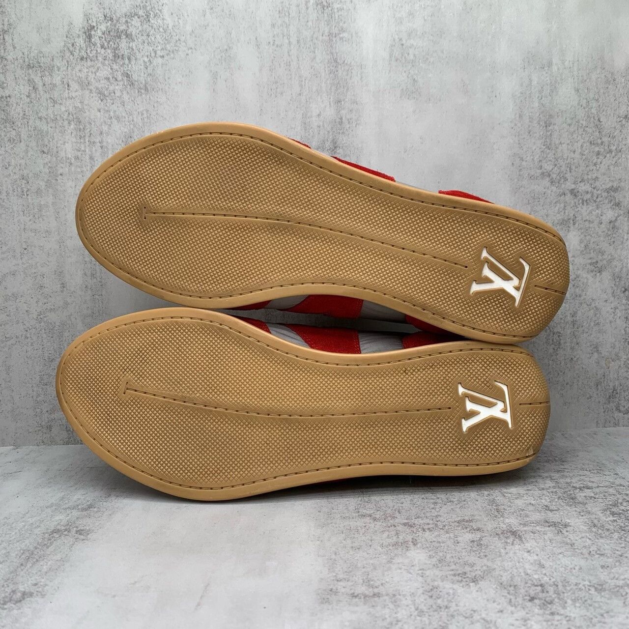 LVC Louis Vuitton Red Sneakers Size 8.5 Size US 9.5 / EU 42-43 - 7 Thumbnail