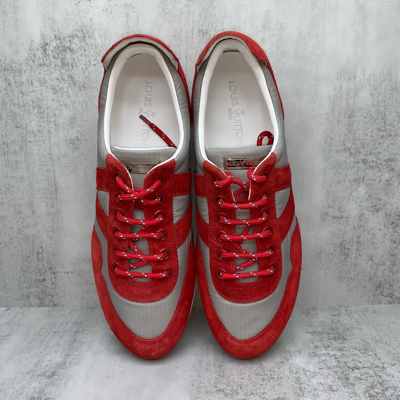 LVC Louis Vuitton Red Sneakers Size 8.5 Size US 9.5 / EU 42-43 - 6 Thumbnail