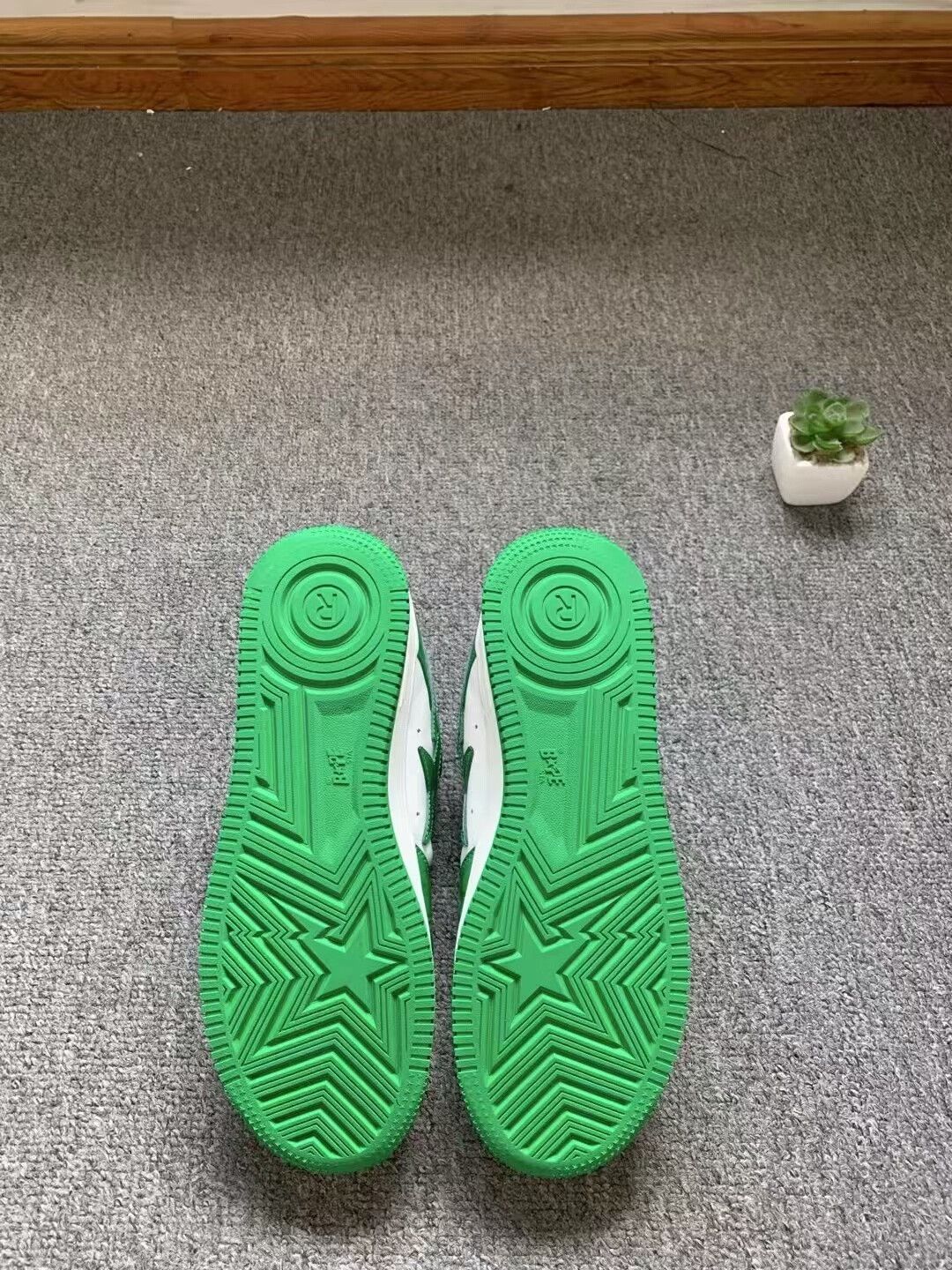 Bape Bape Sta Green Sneakers Size 44 Size US 10 / EU 43 - 7 Thumbnail