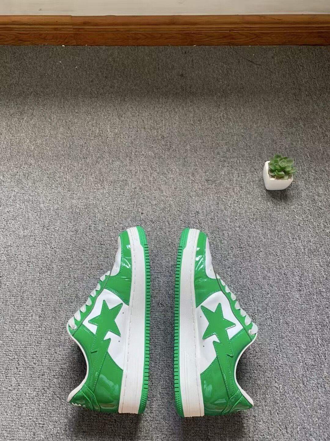Bape Bape Sta Green Sneakers Size 44 Size US 10 / EU 43 - 2 Thumbnail