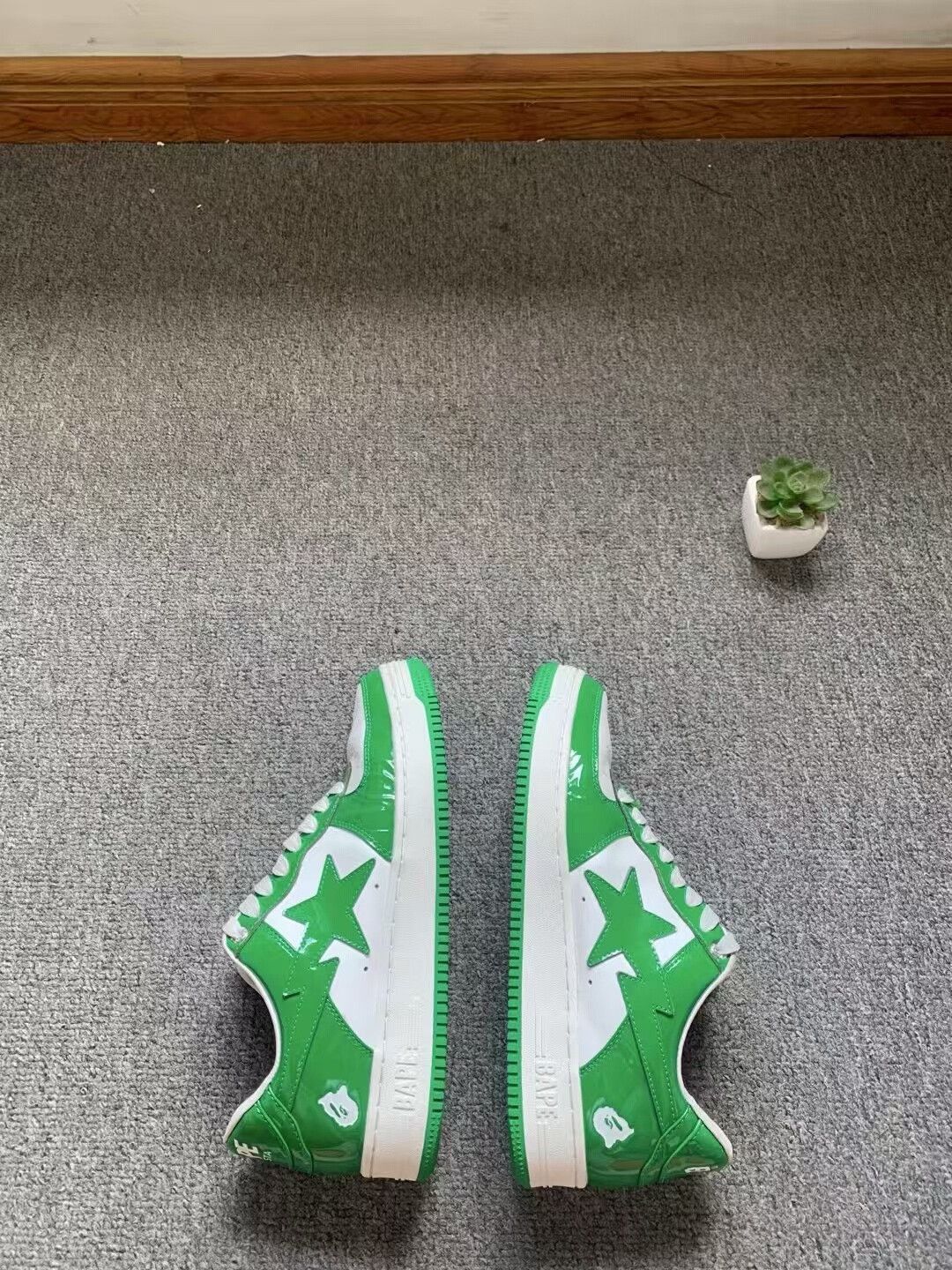Bape Bape Sta Green Sneakers Size 44 Size US 10 / EU 43 - 3 Thumbnail