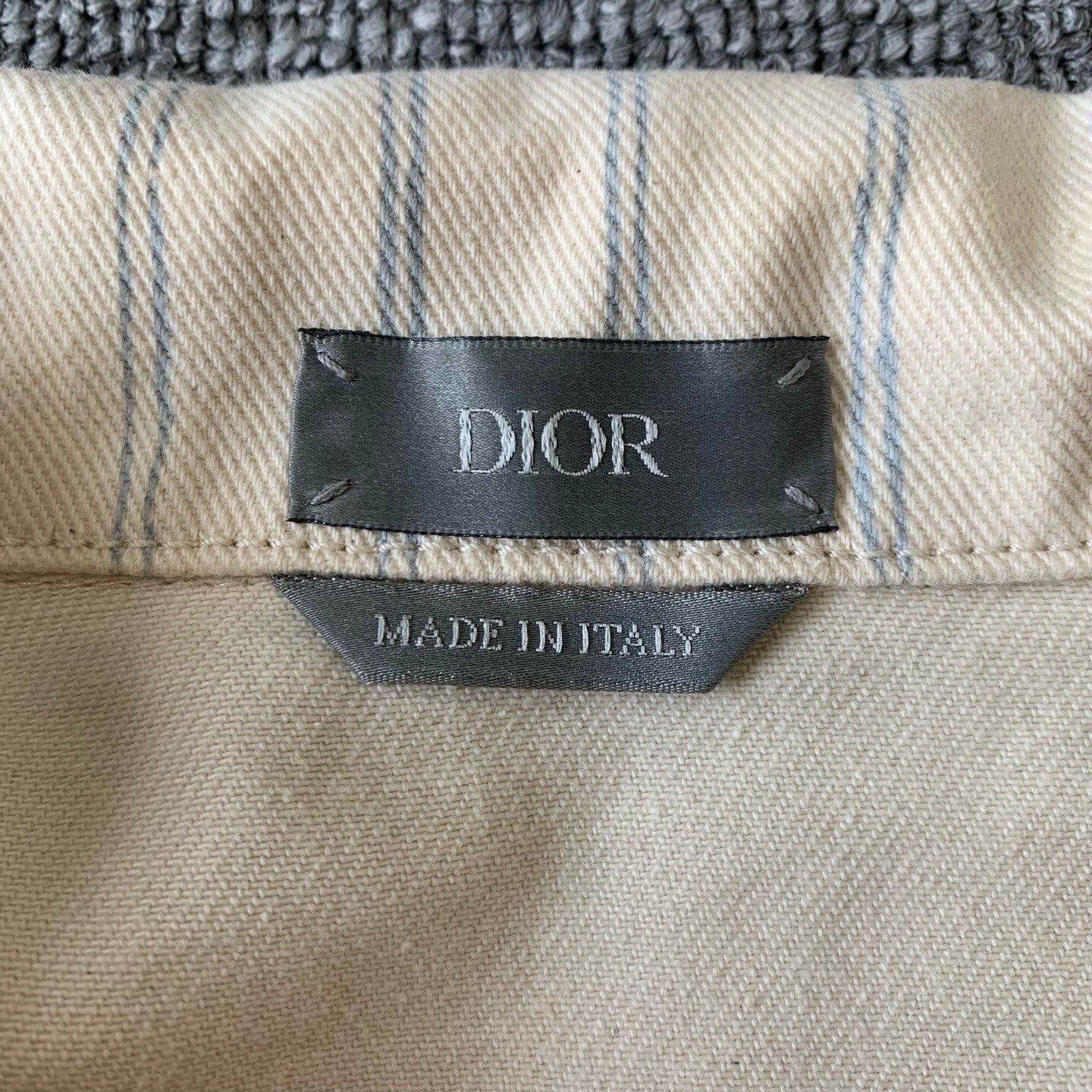 Dior Dior x Hylton Nel Denim Jacket Size US S / EU 44-46 / 1 - 4 Thumbnail