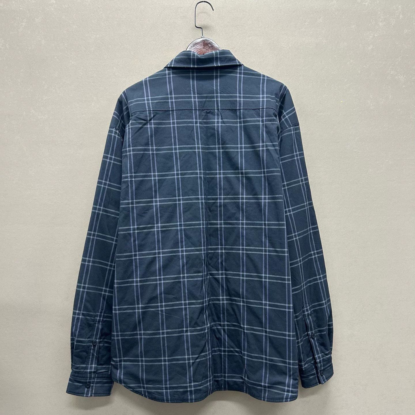 Balenciaga Balenciaga Checked Logo Embroidered Shirt Size US M / EU 48-50 / 2 - 2 Thumbnail