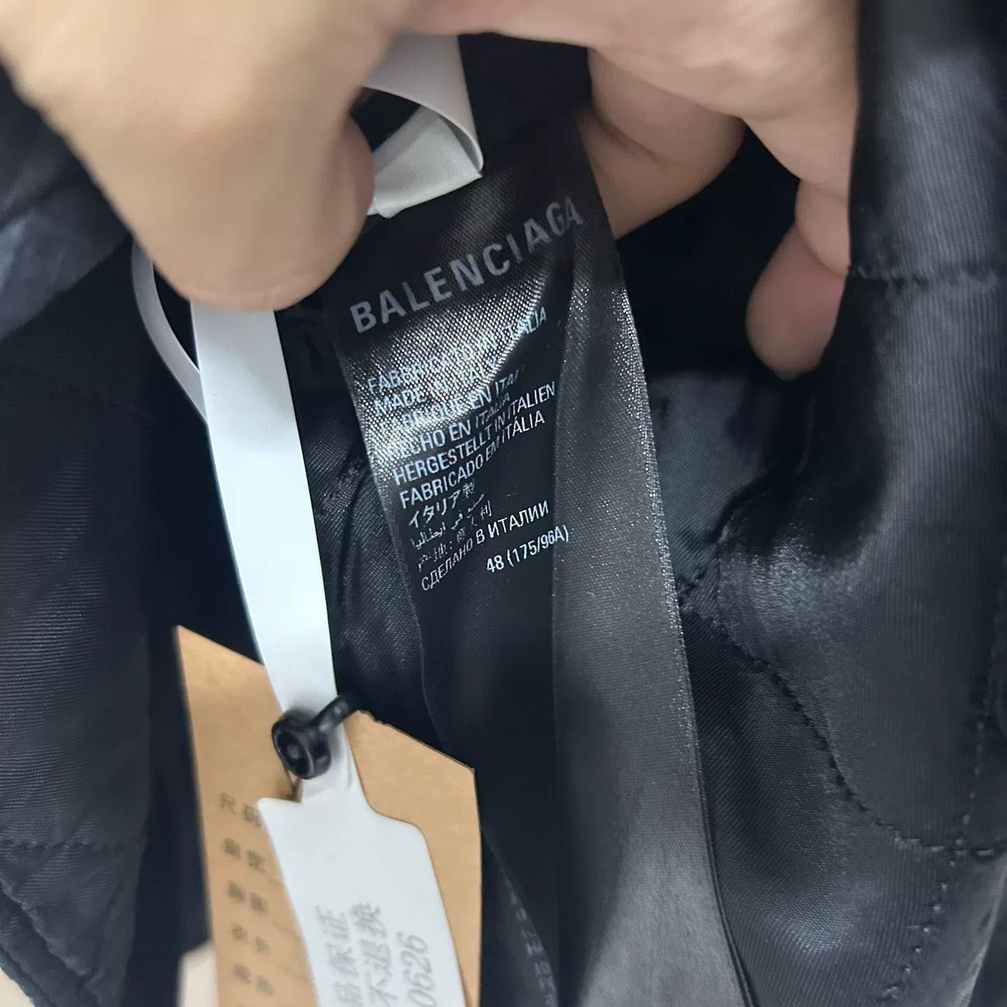 Balenciaga Balenciaga Checked Logo Embroidered Shirt Size US M / EU 48-50 / 2 - 4 Thumbnail