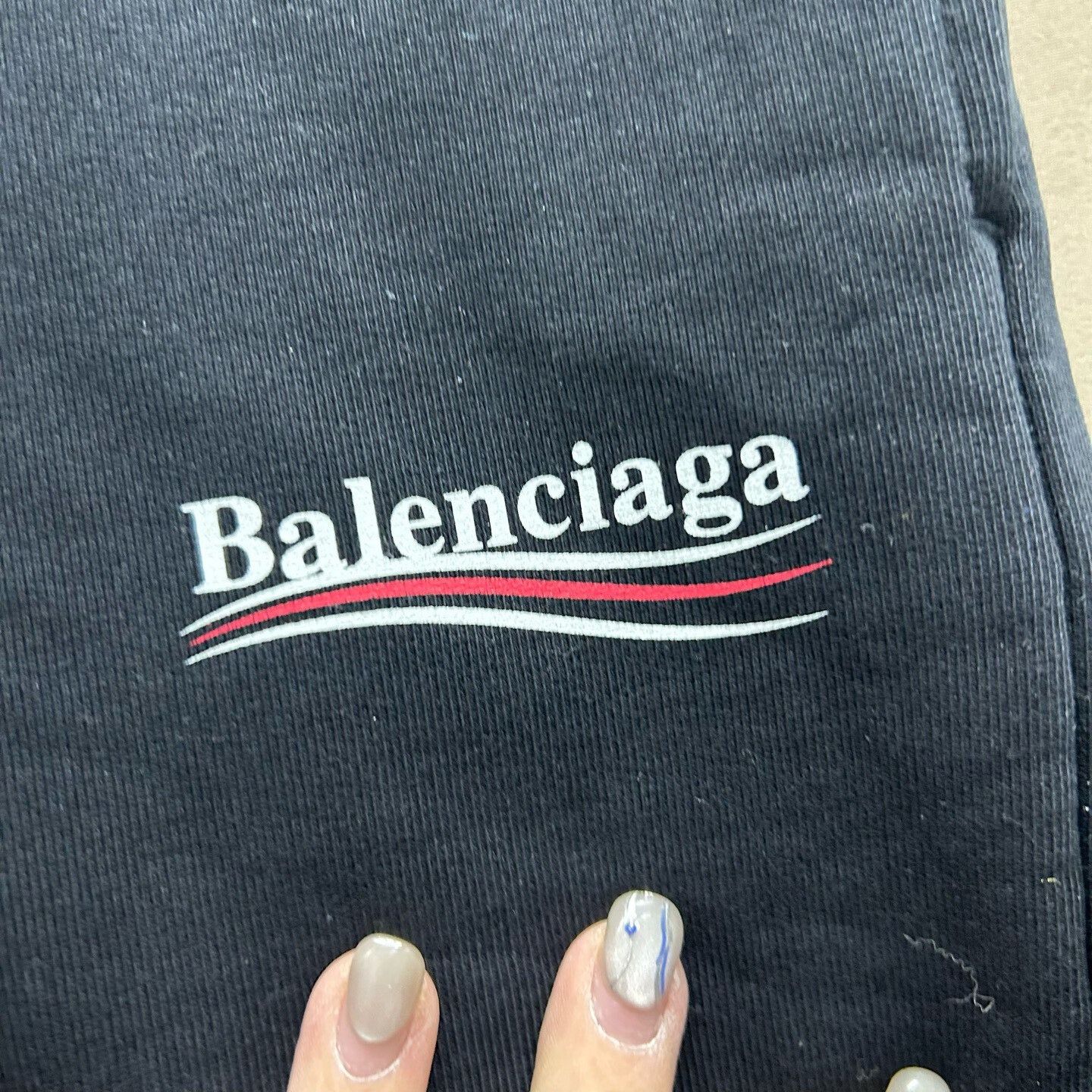 Balenciaga Balenciaga Graphic Print Casual Pants Size US 26 / EU 42 - 3 Thumbnail